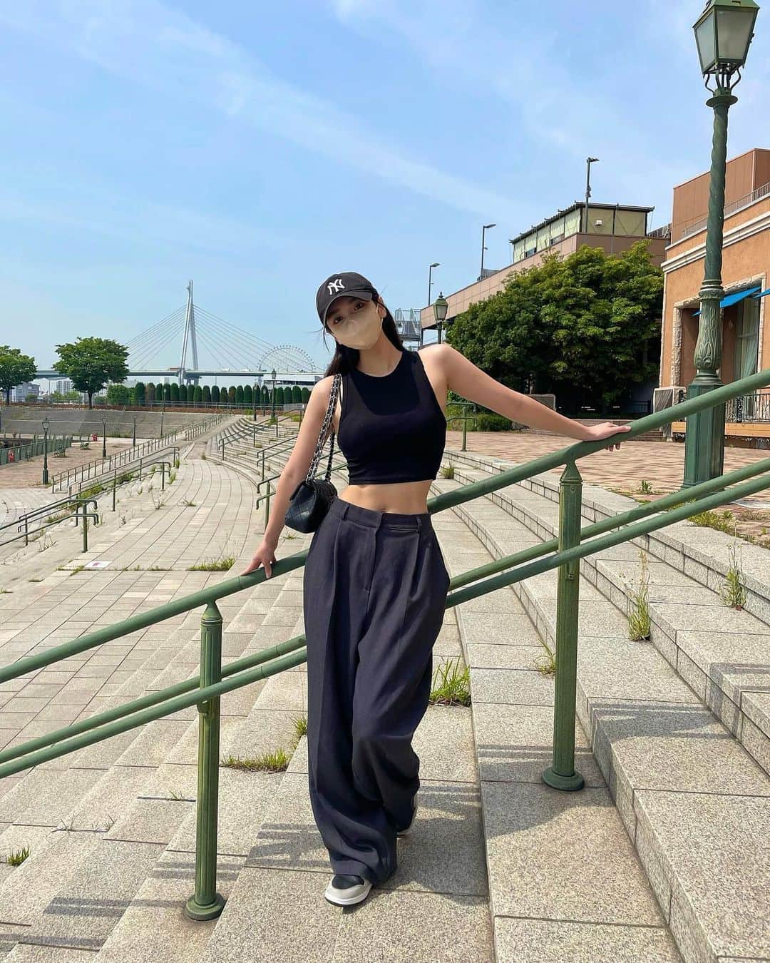 MIYUさんのインスタグラム写真 - (MIYUInstagram)「らふコーデ✌🏻♡ あついね最近…😑😵‍💫」5月25日 21時43分 - _miyu68_