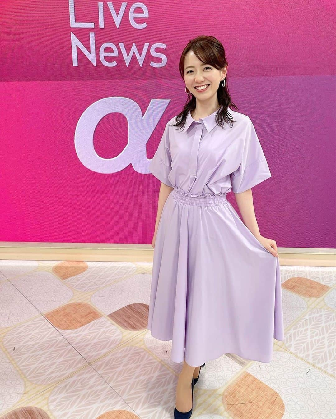 フジテレビ「THE NEWS α」さんのインスタグラム写真 - (フジテレビ「THE NEWS α」Instagram)「. リアル✖️デジタル クリエイター特区とは？  今夜もぜひお付き合いください！  今夜は番組カラーの衣装です🤭💜  #松江英夫 さん @hideo_matsue   #livenewsα #ライブニュースα #フジテレビ #fujitv #ニュース #三田友梨佳 #内田嶺衣奈 #内野泰輔 #今湊敬樹 #上中勇樹 #海老原優香」5月27日 23時49分 - news_alpha