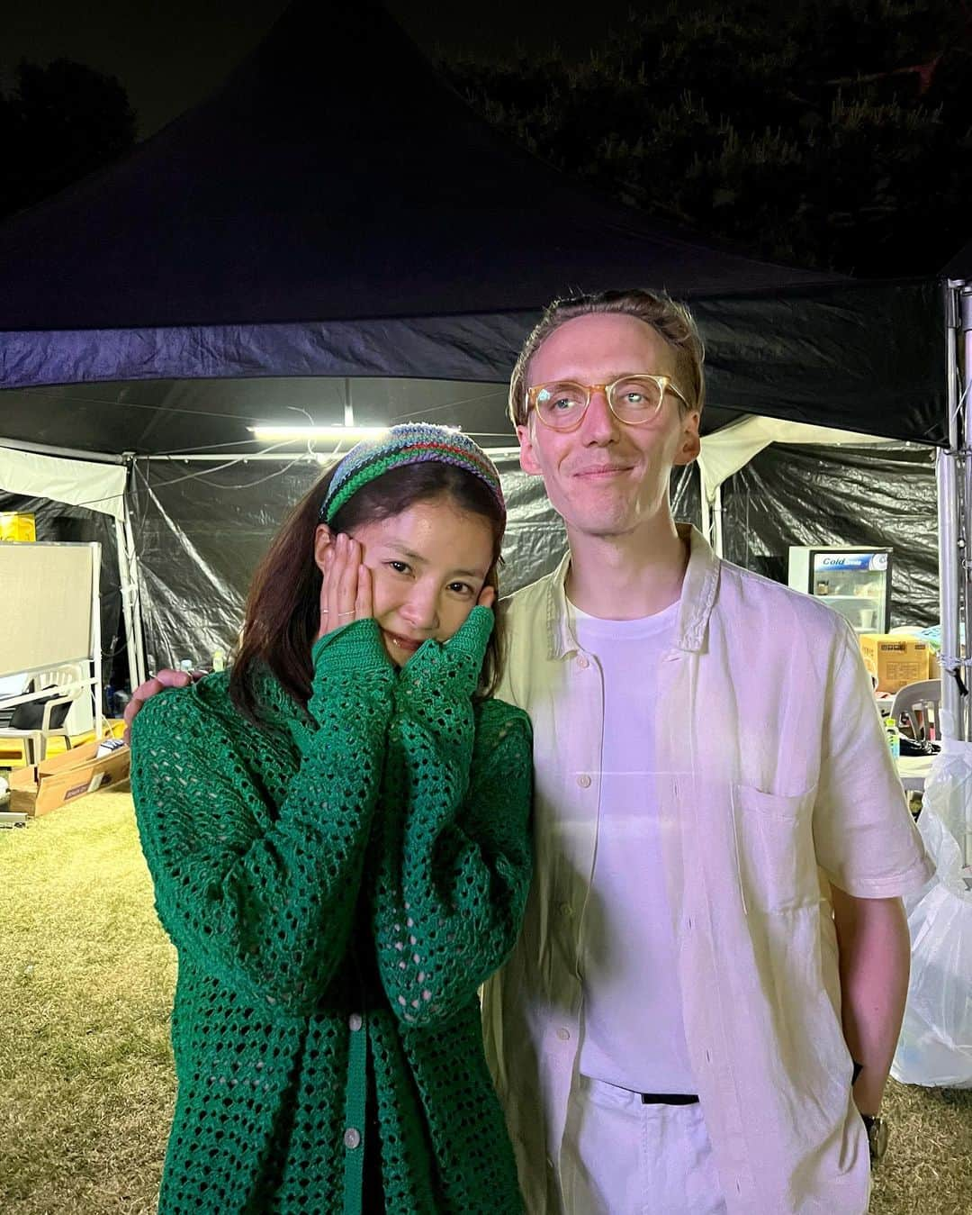 イ・シヨンさんのインスタグラム写真 - (イ・シヨンInstagram)「@instagram  @seouljazzfestival  초대 감사합니다🙏🏻❤️ Honne오기만 기다렸는데 실물영접에 사진까지🥰 OMG🙈 #서울재즈페스티벌」5月30日 10時33分 - leesiyoung38