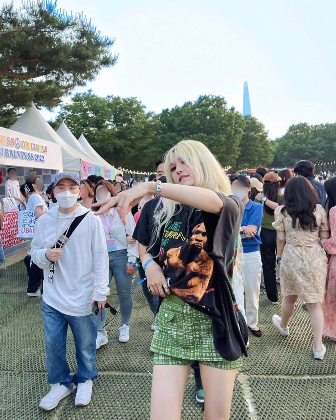 ソミさんのインスタグラム写真 - (ソミInstagram)「Seoul Rock festival for me 화질 왜 흐려어어」5月30日 17時26分 - somsomi0309