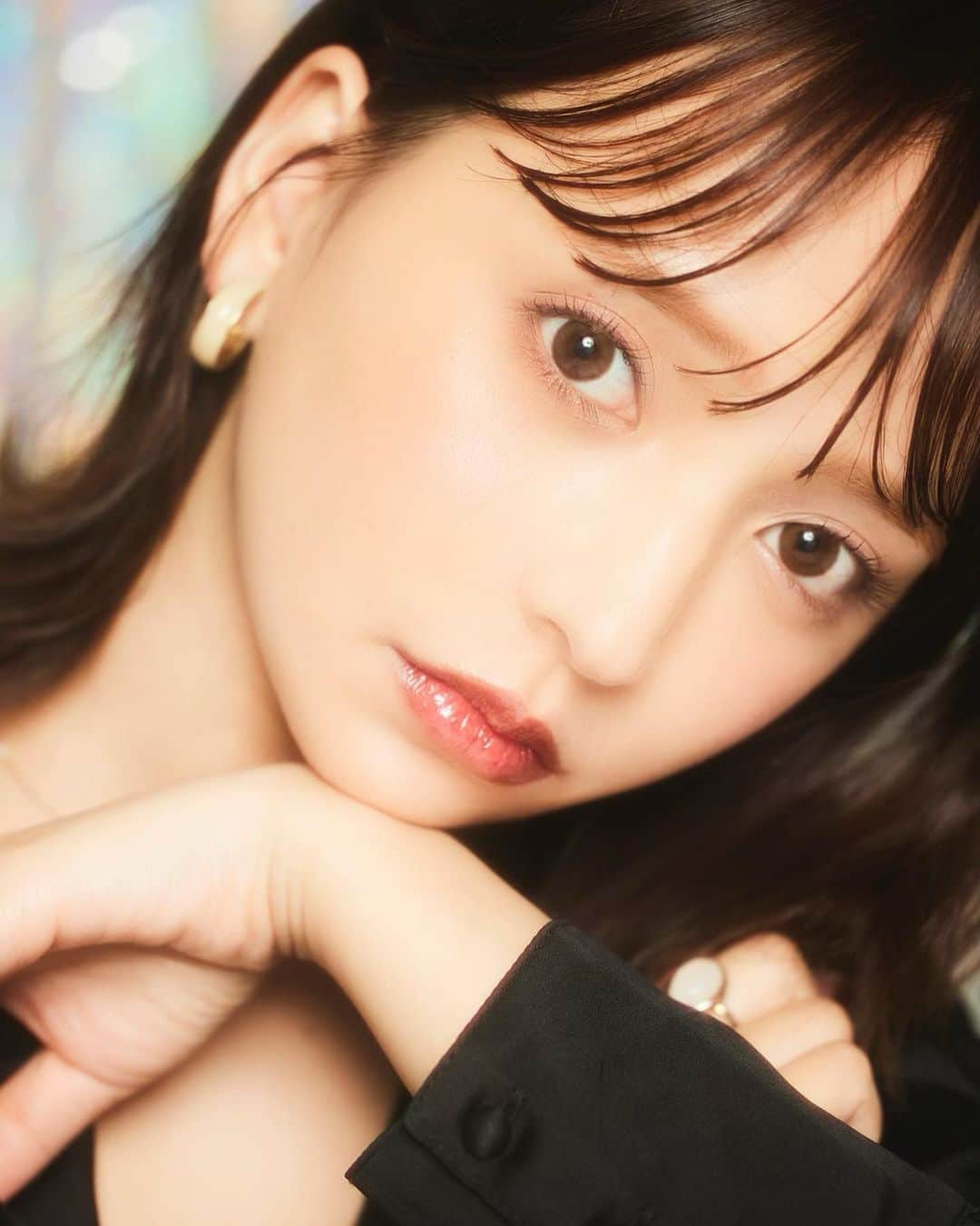 平尾優美花（ゆみちぃ）さんのインスタグラム写真 - (平尾優美花（ゆみちぃ）Instagram)「ビューティ撮っていただきました📸💄 @bunbun_1031 @hairmake_satomi_katsuragi はじめましてのおふたり、とってもたのしかった〜！！  何枚目がいいかなぁ？」5月30日 20時59分 - hirao_yumika