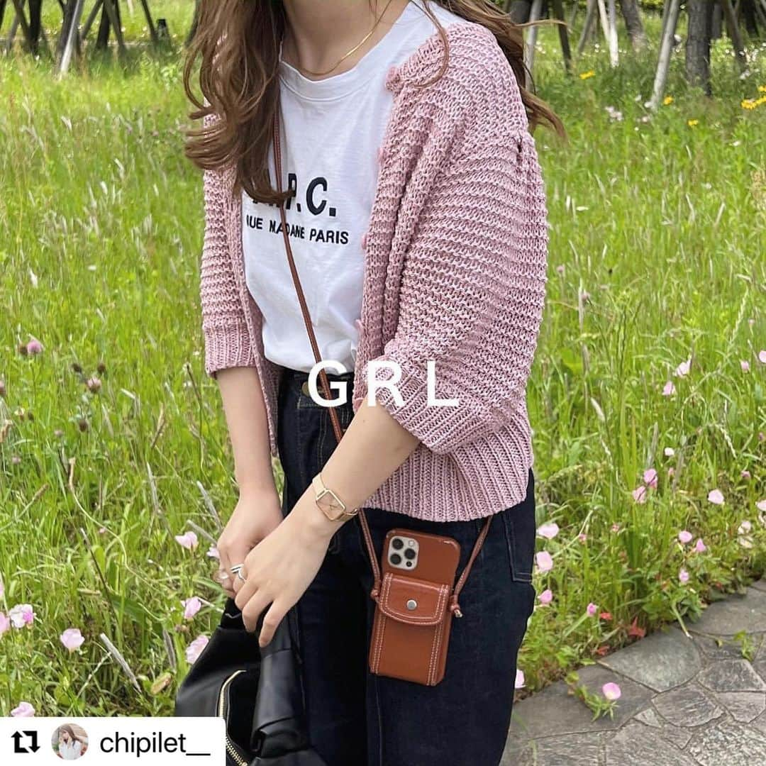 GRLさんのインスタグラム写真 - (GRLInstagram)「【👆画像をタップすると購入できるよ👆】 @chipilet__ さん にGRL商品着用して頂いております💕 ありがとうございます✨ . @grl_official #グレイル #grl #プチプラ #ootd #fashion #プチプラコーデ #outfit #ファッション #可愛い #かわいい #コーデ #コーディネート #cute #大人カジュアル #カジュアルコーデ#GRL購入品#グレイル購入品#購入品 #ニットカーディガン  #おうち時間 #おうちコーデ」6月1日 13時09分 - grl_official