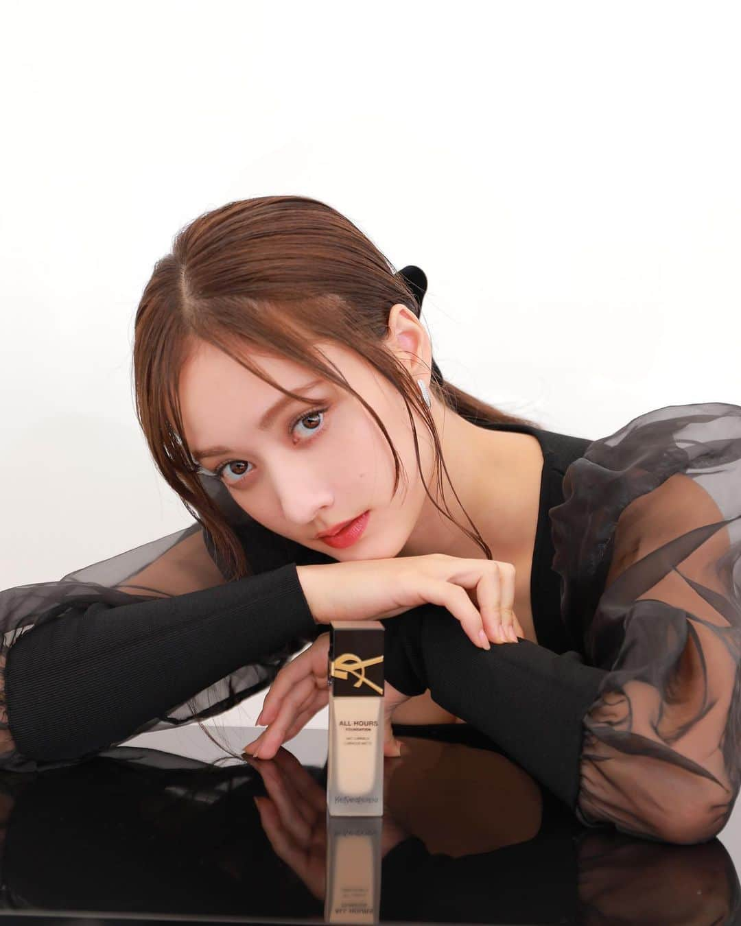 谷まりあさんのインスタグラム写真 - (谷まりあInstagram)「YSLBeauty "YSL BEAUTY ZONE" 付け心地も良く、カバー力も強いマスク生活の味方になりそうなリキッドに出会いました✨ #YSLBEAUTYZONE #PUSHTHEBOUNDARIES #オールアワーズリキッド @yslbeauty」6月1日 19時23分 - mariaaaa728