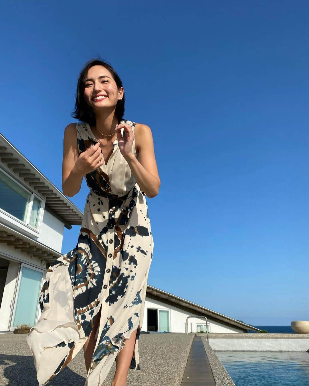 山賀琴子さんのインスタグラム写真 - (山賀琴子Instagram)「夏を感じる🌊☀️」6月2日 18時42分 - kotokoyamaga