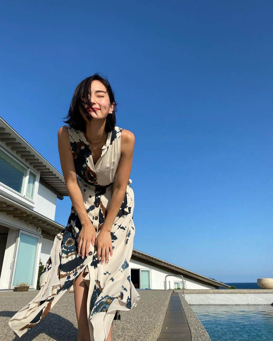 山賀琴子さんのインスタグラム写真 - (山賀琴子Instagram)「夏を感じる🌊☀️」6月2日 18時42分 - kotokoyamaga