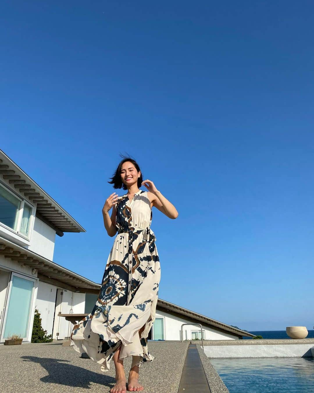 山賀琴子さんのインスタグラム写真 - (山賀琴子Instagram)「夏を感じる🌊☀️」6月2日 18時42分 - kotokoyamaga