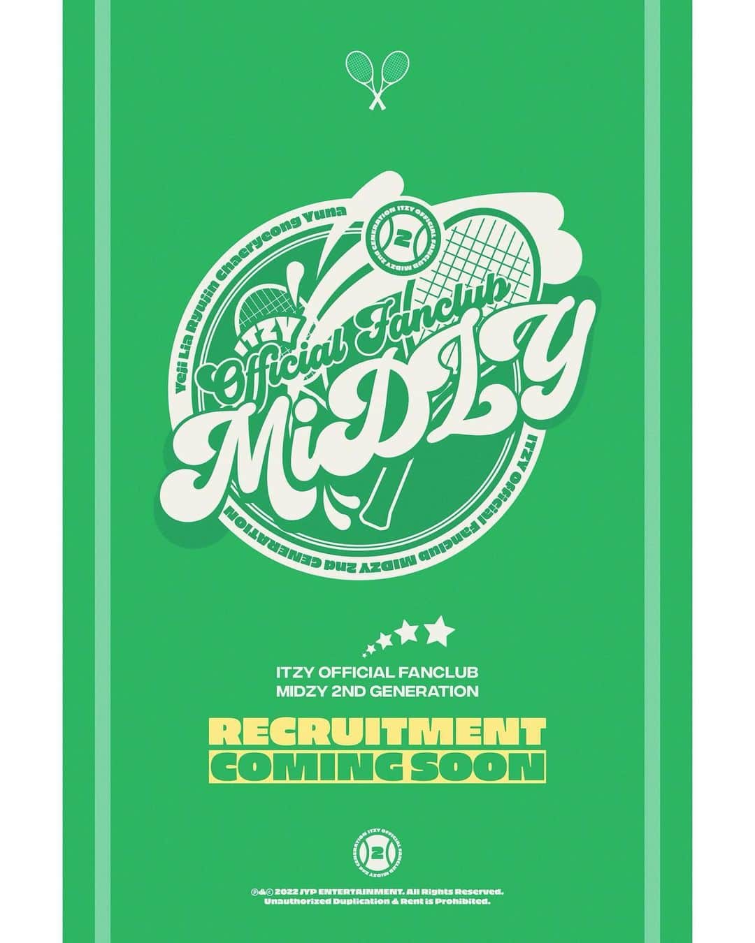 ITZYさんのインスタグラム写真 - (ITZYInstagram)「ITZY OFFICIAL FANCLUB MIDZY 2ND GENERATION RECRUITMENT  COMING SOON!🎾 @ YES24  #ITZY #MIDZY」6月3日 19時25分 - itzy.all.in.us