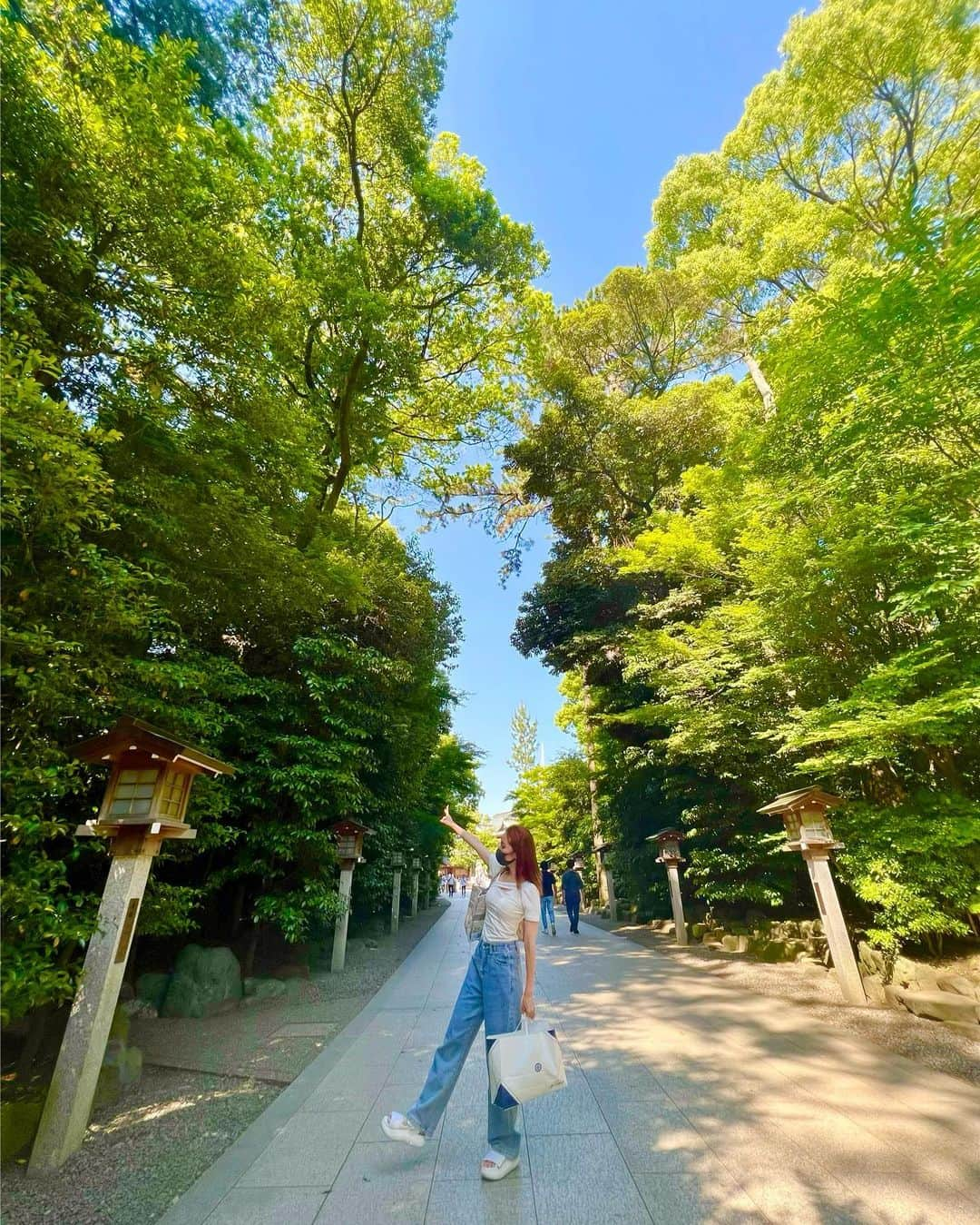 杉山佳那恵さんのインスタグラム写真 - (杉山佳那恵Instagram)「夫と神社にお参りして 江の島の海行ってきたよ😛💕  めっちゃいい天気で楽しかったー✌️  もぉ夏ですなぁ♡  この日の洋服は全身 @bloomin_official ✨  トップスは昨日発売された 新作の可愛いお気に入りです💗  #江の島#海#デート#寒川神社#happy#fashion#bloomin」6月4日 13時52分 - kanaxxy_0421