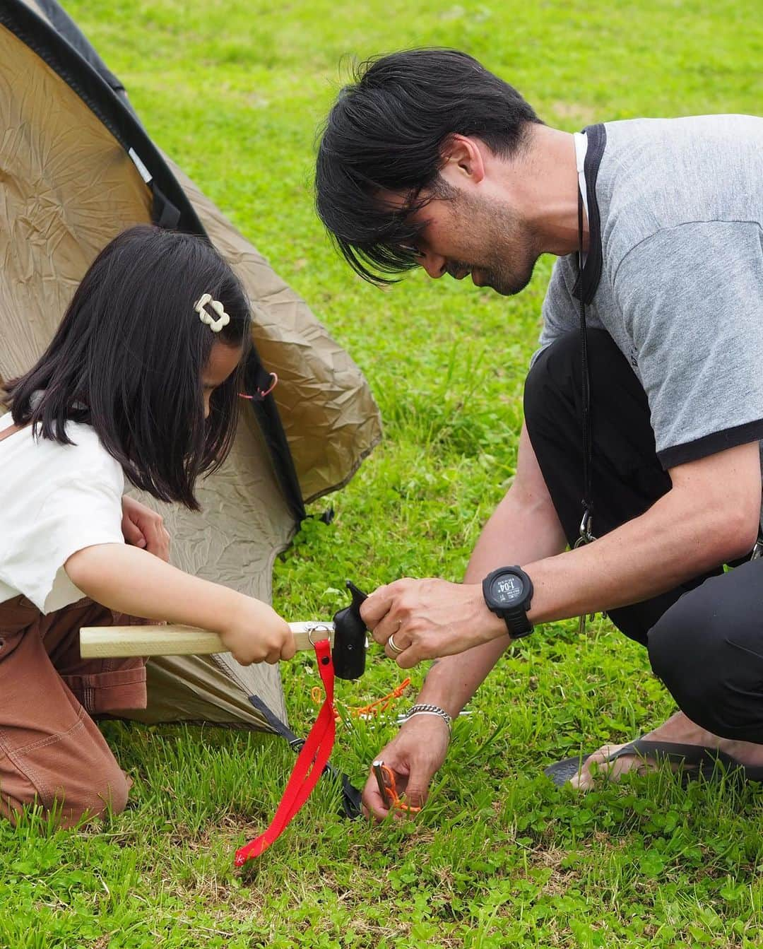 根岸由香里さんのインスタグラム写真 - (根岸由香里Instagram)「. 記録🏕 娘にも良い経験をさせて頂き感謝！」6月4日 16時16分 - yukarinegishi