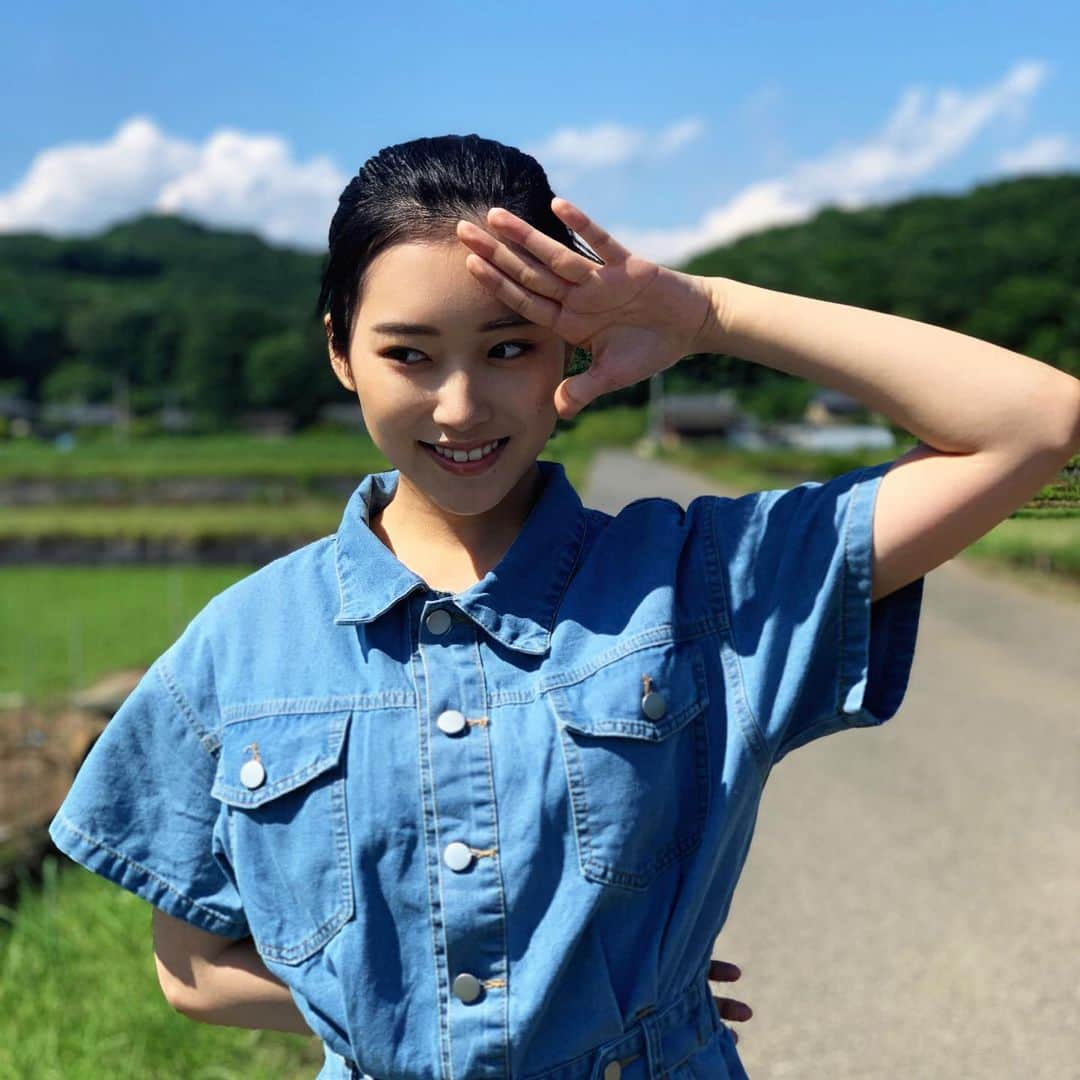 片岡凜さんのインスタグラム写真 - (片岡凜Instagram)「お天気が良いですね。私は、日々撮影のお仕事をこなしてます。梅雨に入りますので、皆さま体調にお気をつけて下さい。いつも沢山の応援ありがとうございます。」6月4日 17時18分 - _rimgramm__