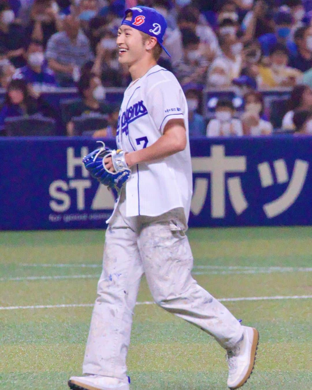 佐野玲於さんのインスタグラム写真 - (佐野玲於Instagram)「First pitch ceremony!!  人生初の始球式!! ほぼ初野球ですw 生まれ故郷で貴重な経験を ありがとうございます🙏🏻  @chunichidragonsofficial」6月5日 20時09分 - reo_sano_official_acc