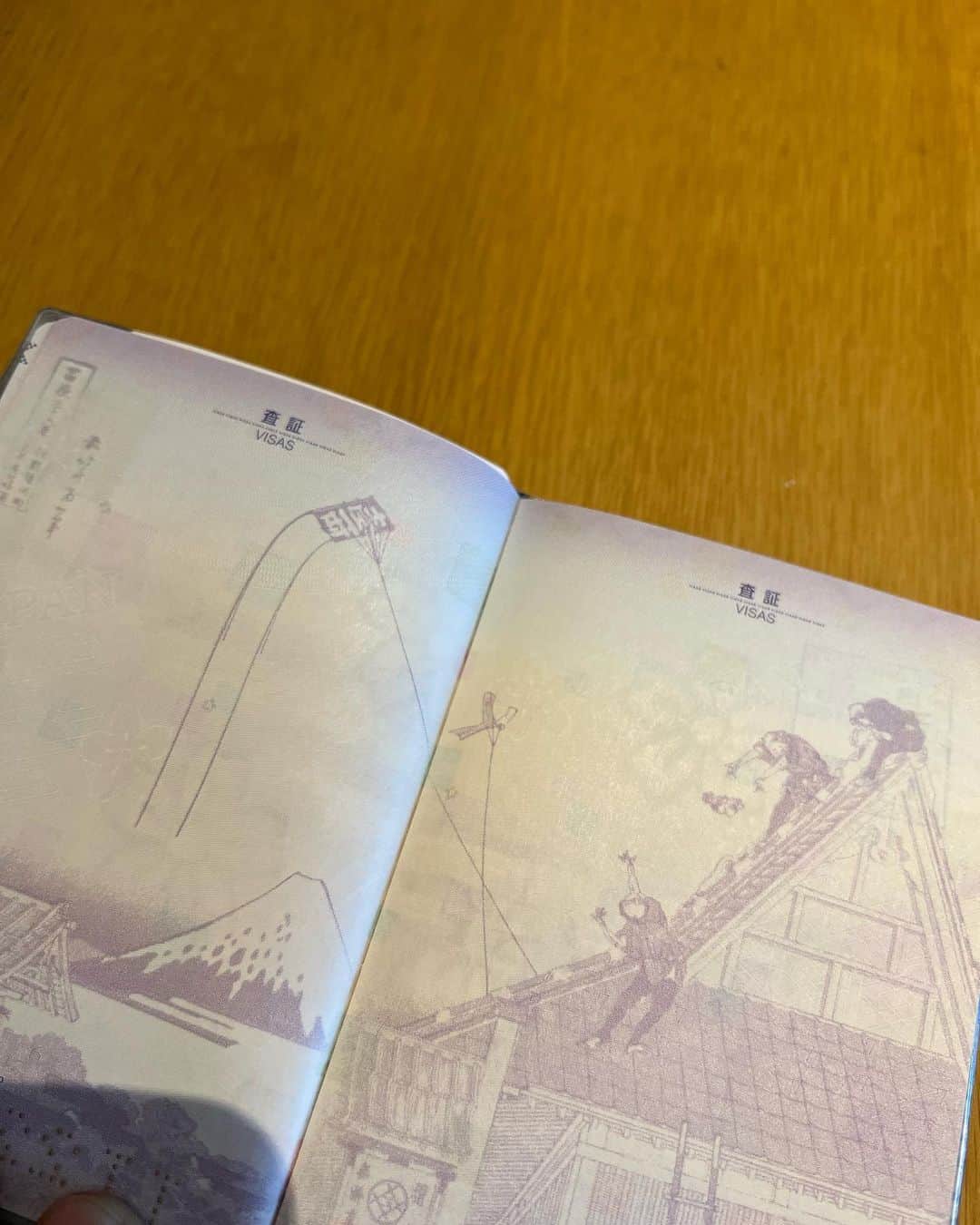 窪塚洋介さんのインスタグラム写真 - (窪塚洋介Instagram)「新しいパスポートにしたら内装変わっててイイネ👍」6月6日 18時02分 - yosuke_kubozuka