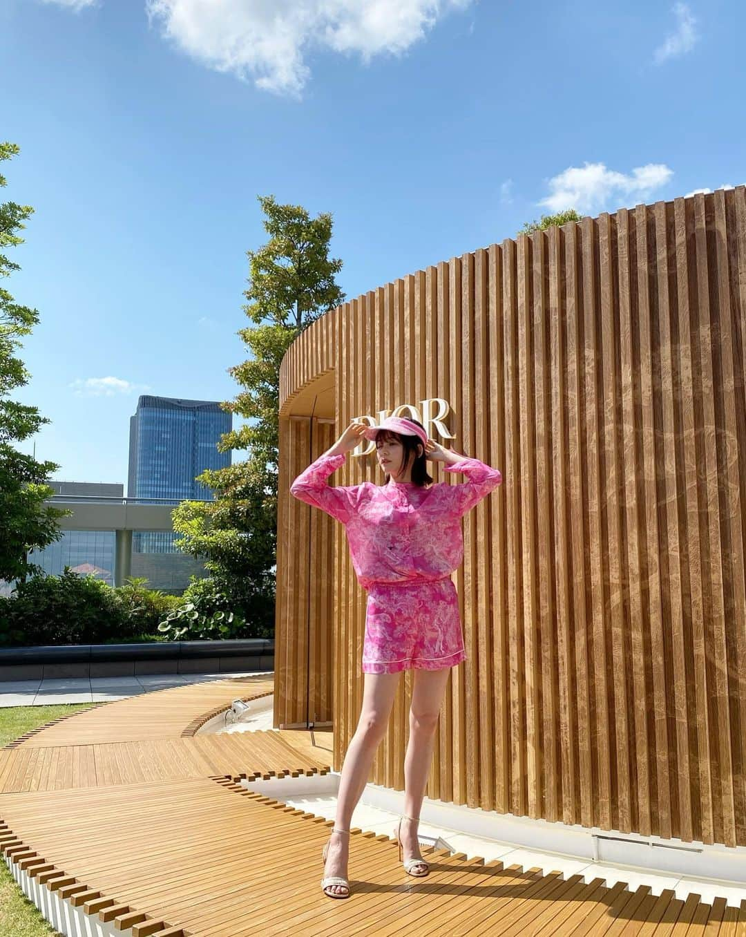 久間田琳加さんのインスタグラム写真 - (久間田琳加Instagram)「🐅🌺 @dior　#Dioriviera」6月6日 22時24分 - rinka_kumada0223