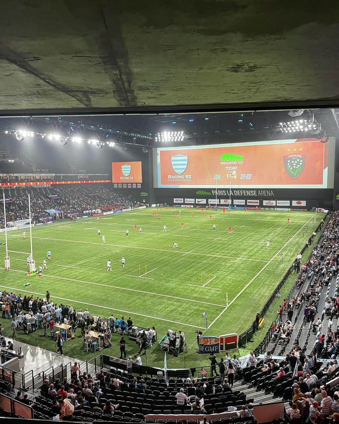 マチルド・グロさんのインスタグラム写真 - (マチルド・グロInstagram)「Merci @cupra_france pour l’invitation au Stade La Défense Arena 📍 Ce fut un superbe match du @racing92 avec une très belle victoire !🔥🙌🏻 • • • #cupra #cuprafrance #night #greatnight #rugby」6月7日 4時15分 - gros_mathilde