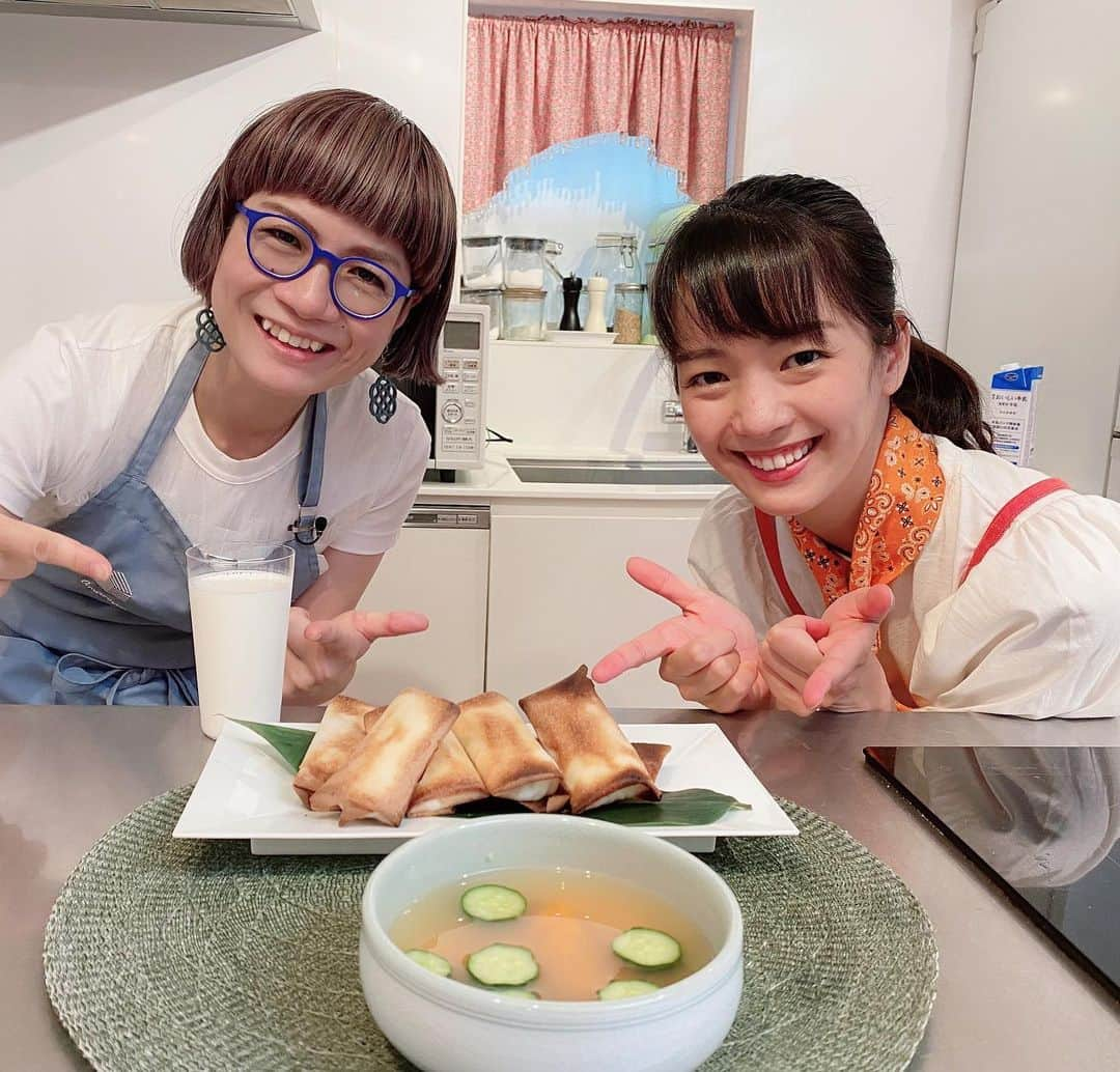 テレビ朝日「グッド！モーニング」さんのインスタグラム写真 - (テレビ朝日「グッド！モーニング」Instagram)「今朝の｢あら、いーな｣では牛乳レシピをご紹介！ 水キムチ、我が家の定番レシピの仲間入りです♪ 家では大根も入れています😊  ☆ ☆ #紀真耶です　@maya0kino  #あらいーな #牛乳レシピ #チーズ春巻き #夏レシピ #水キムチ  #テレビ朝日 #グッドモーニング」6月8日 8時50分 - good_morning_ex