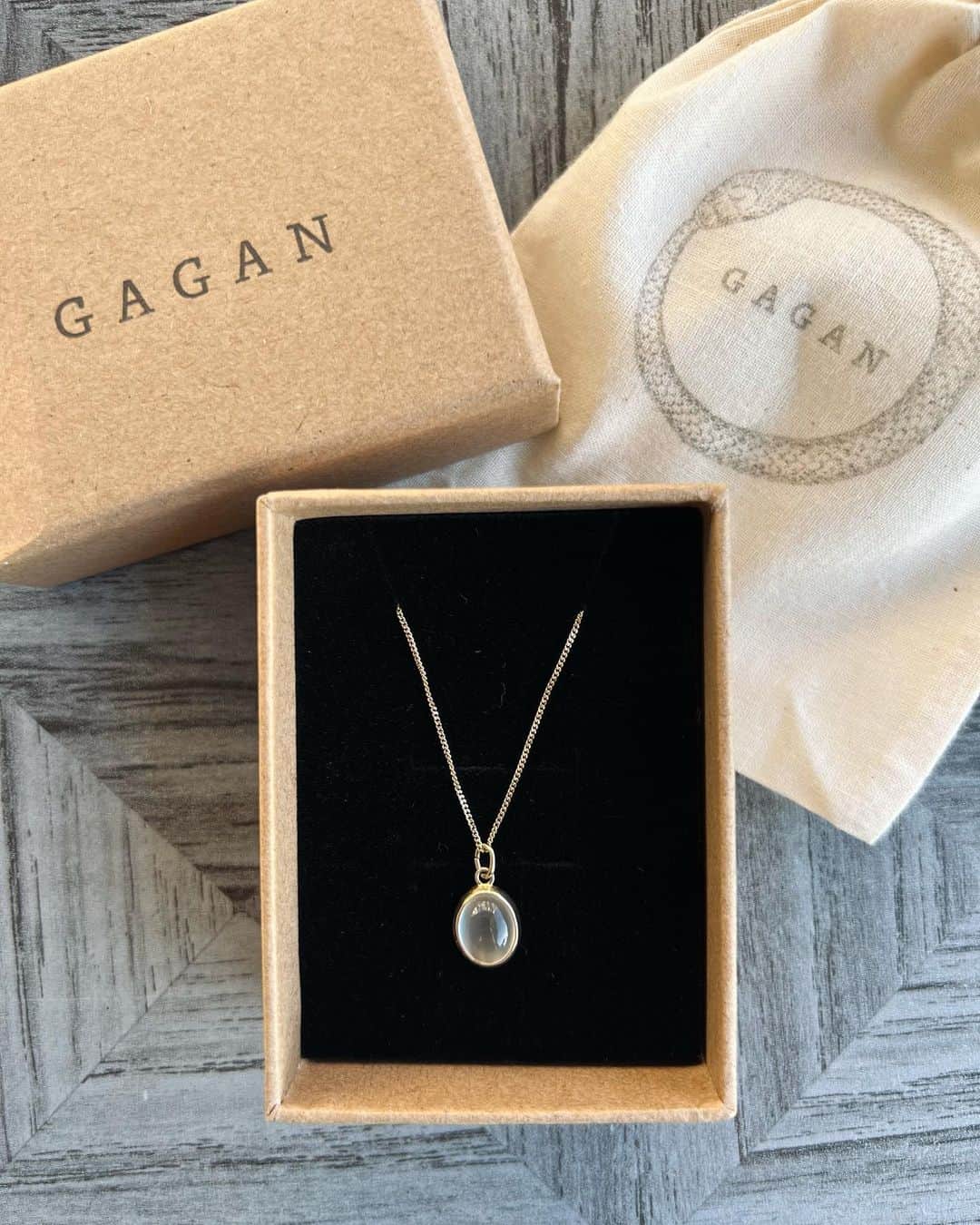 Ayaさんのインスタグラム写真 - (AyaInstagram)「@gagan.jewelry  欲しかったアクセが届いた🎁 6月の誕生石💠かわいい🤍 大切に使おう✨  #gaganjewelry#アクセ#ネックレス#ムーンストーン」6月8日 18時18分 - aya__fit