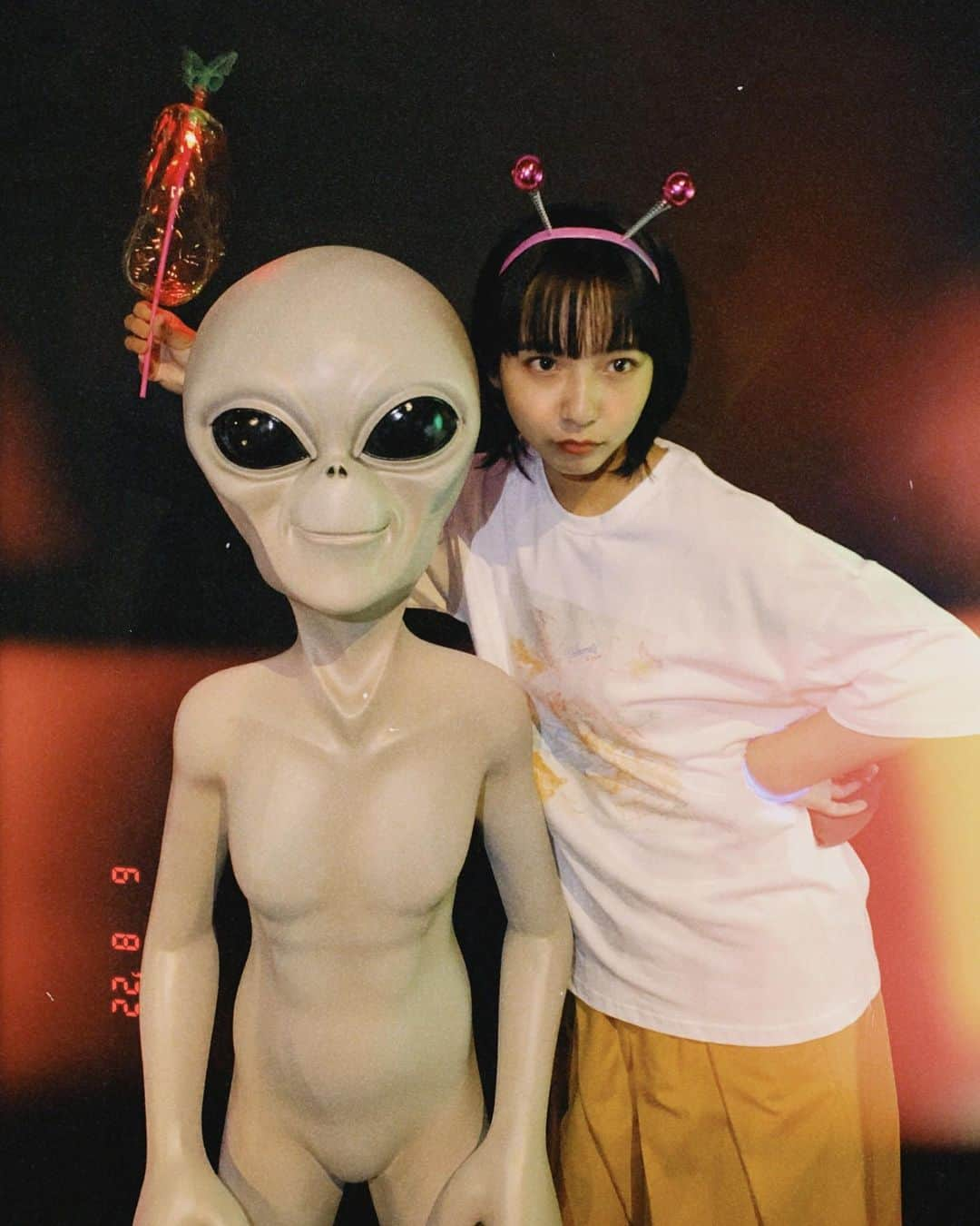 山之内すずさんのインスタグラム写真 - (山之内すずInstagram)「トモダチ👽⚡️」6月8日 18時35分 - suzu____chan