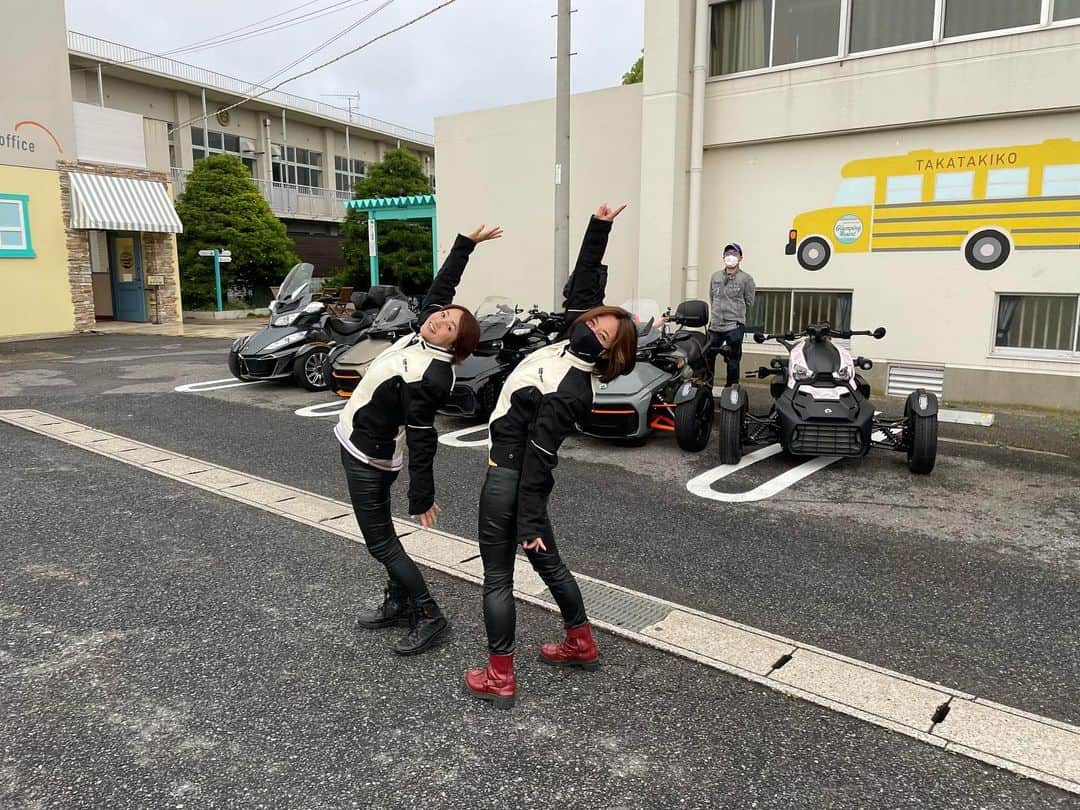 橋本志穂さんのインスタグラム写真 - (橋本志穂Instagram)「#高滝湖グランピングリゾート  バイク仲間と 楽しい一泊二日のツーリング旅です」6月9日 3時03分 - shihohashimoto3