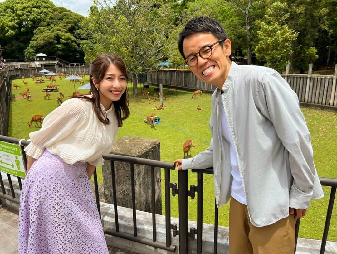 朝日放送「おはよう朝日土曜日です」さんのインスタグラム写真 - (朝日放送「おはよう朝日土曜日です」Instagram)「奈良お散歩旅🦌  #映えるスポットいっぱい #奈良#ならまち#金魚ミュージアム #奈良公園#トリックアート#せんとくん #土日どーする #6月11日放送  #おは土#おはよう朝日土曜日です#ABCテレビ #女と男#市川#小椋寛子」6月9日 19時12分 - ohado6ch