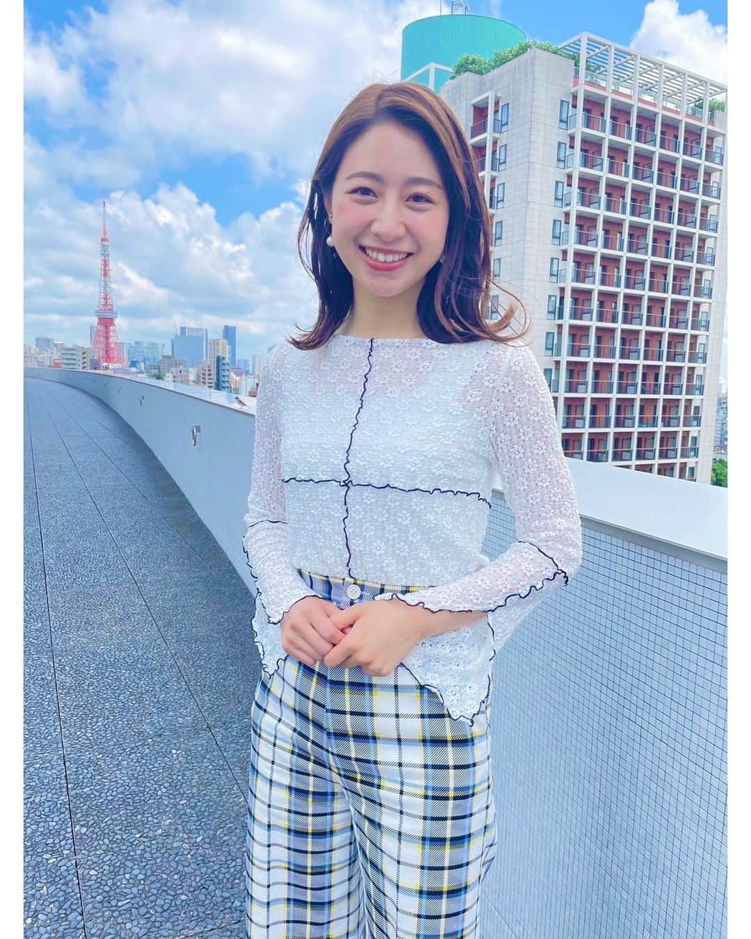 林美沙希さんのインスタグラム写真 - (林美沙希Instagram)「. 今週もお疲れ様でした☺️  先日、美桜ちゃん(@miou0hayashi )とストレンジャーシングスの話を！私は少しずつ観る派ですが気になってしまい、、週末どうしようか悩み中です🥹  #annニュース #ワイドスクランブル #林美沙希 #衣装 #outfit #パンツコーデ #ツイード」6月10日 19時40分 - misaki0hayashi