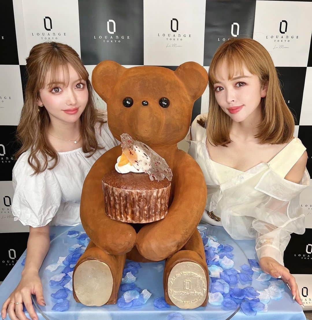 吉川ちえさんのインスタグラム写真 - (吉川ちえInstagram)「【🧸🎀🧸🎀🧸🎀🧸】 . るみちゃんからお誘いを受けて ( @louangetokyo_lemusee )の アフタヌーンティーお披露目会☕️🎂に 行ってしました😍✌️💓 . めっちゃ可愛かったし美味しかったです🤤🍰❤️ こんな可愛いアフヌン最強すぎ🔥💕 明日からアフヌン始まるみたいだよ🫶😝 . #louangetokyo  #louangetokyolemusee  #アフタヌーンティー」6月11日 4時11分 - yoshikawachie_16