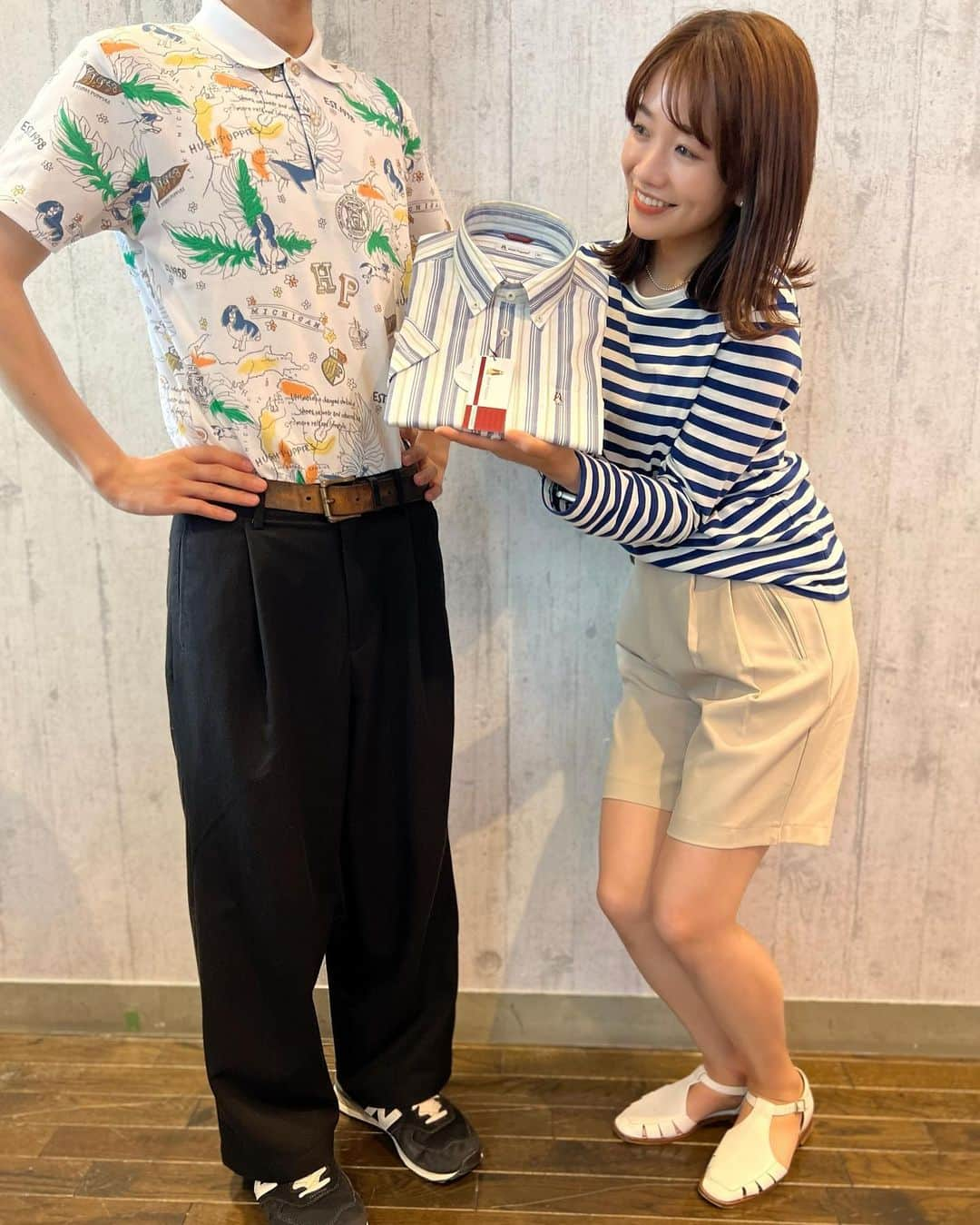 川村茉由さんのインスタグラム写真 - (川村茉由Instagram)「今日のZIP-FM『FUNNYPUPPY』で紹介した、 父の日ギフト🎁におすすめ、 @hushpuppies_appareljapan の ポロシャツたち👕  何よりハッシュパピーの服は 着心地がいい🥺✨ 価格も手頃なのに、 素材感は素晴らしく、 お仕事、普段着、ゴルフなんかにも 使える洋服がたくさん🙌 1枚で着回しがきくポロシャツたち、 プレゼントにおすすめ❤️👨🏻‍🦳  FUNNYPUPPYとHush puppies パピー🐶繋がりでした👏  #hushpuppies #ハッシュパピー #funnypuppy #ファニパ #zipfm #父の日 #父の日ギフト」6月11日 18時46分 - mayupi_k