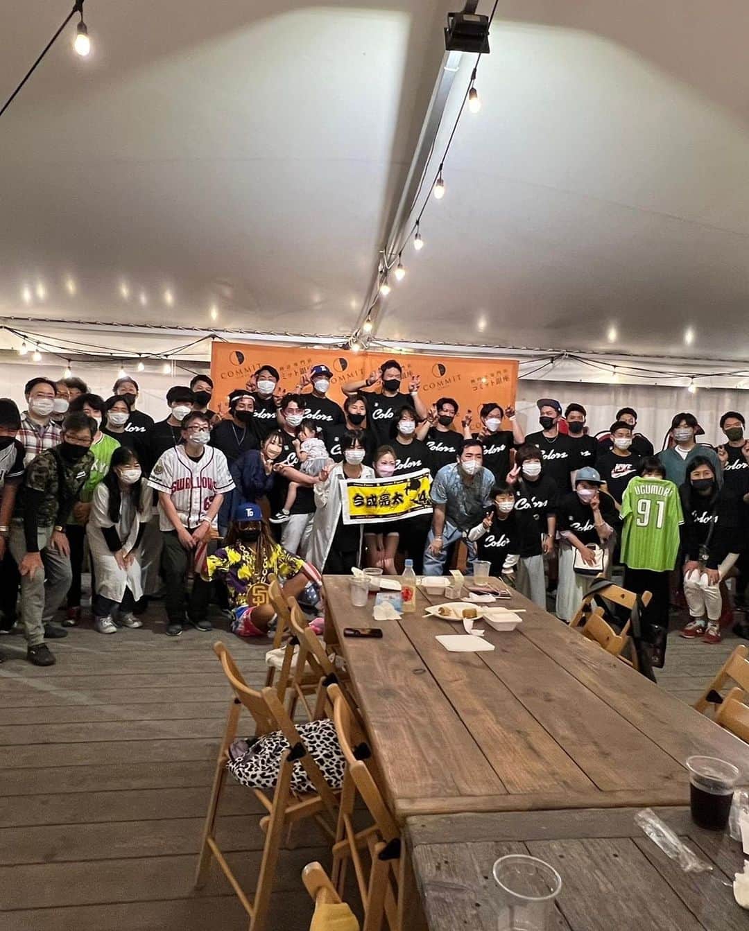 上田剛史さんのインスタグラム写真 - (上田剛史Instagram)「本日のBBQイベントに参加してくれた方々ありがとうございました。 これからも東京カラーズお願い致します🤲  #東京カラーズ #野球」6月11日 22時32分 - tsuyoshi50