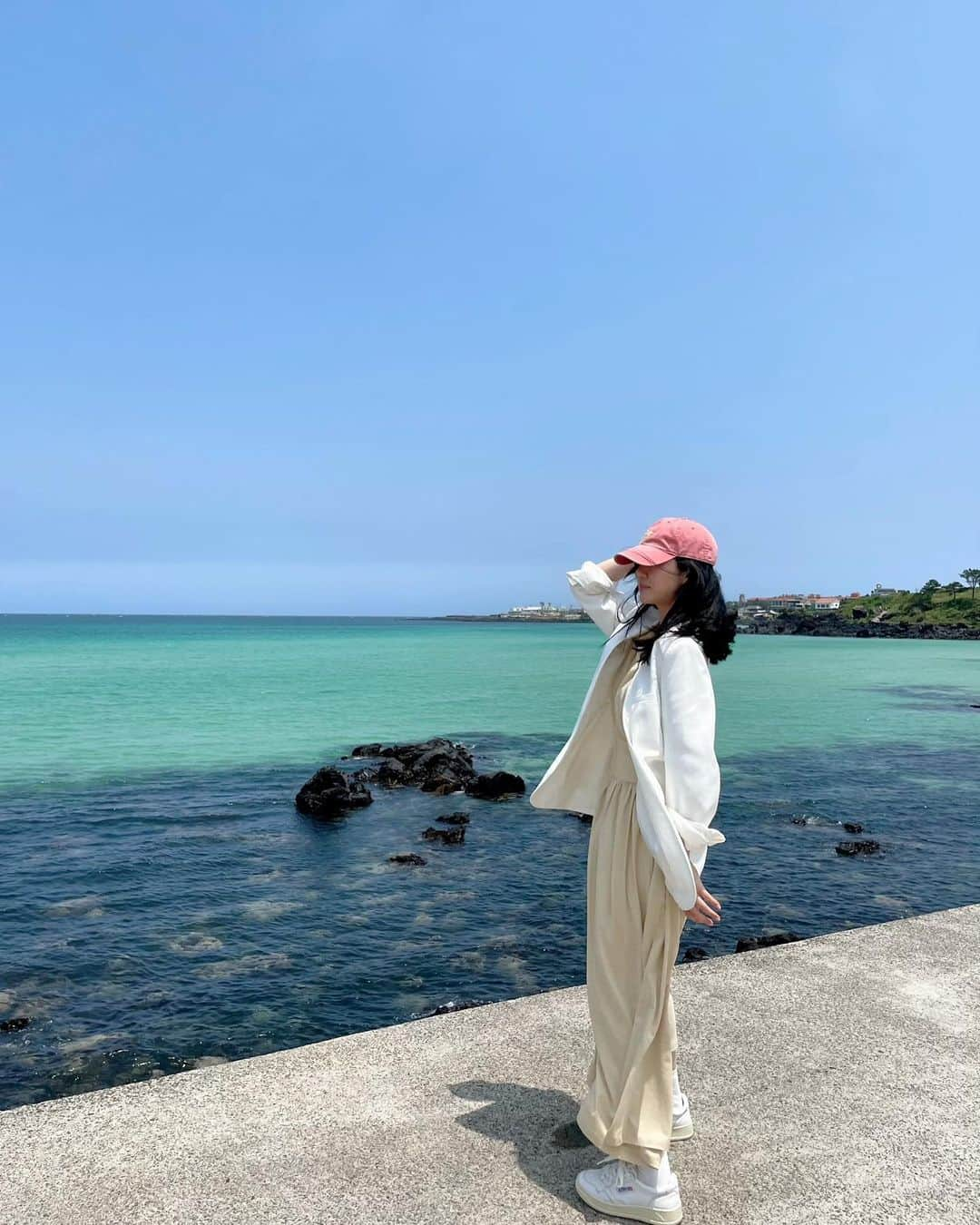 イム・スジョンさんのインスタグラム写真 - (イム・スジョンInstagram)「☀️🌬💘🌊」6月12日 16時39分 - soojunglim_