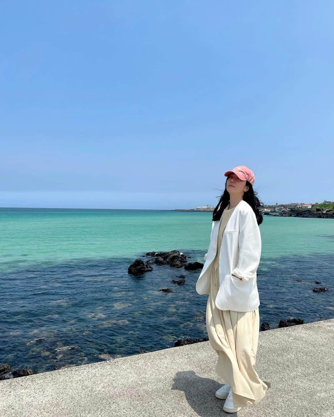 イム・スジョンさんのインスタグラム写真 - (イム・スジョンInstagram)「☀️🌬💘🌊」6月12日 16時39分 - soojunglim_