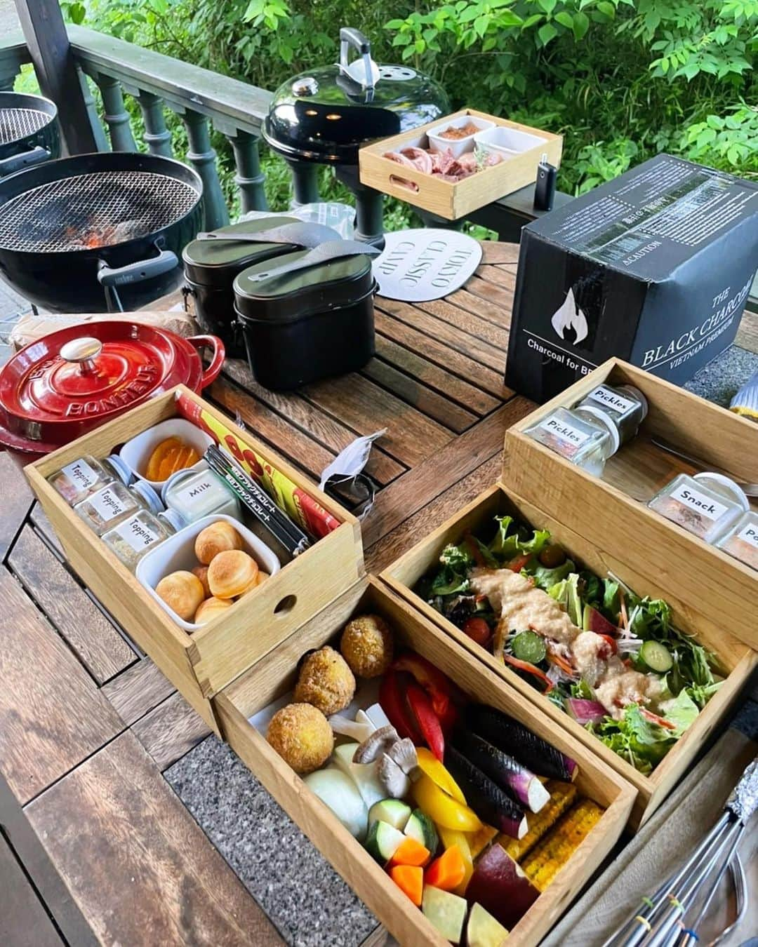 佐藤衣里子さんのインスタグラム写真 - (佐藤衣里子Instagram)「東京クラシックで 2回目のBBQ🍖🥰✨  自然に癒されました❣️ また行きたい☺︎  #東京クラシック#golf#キャンプ#グランピング#サウナ#プール#花火#bbq」6月13日 12時24分 - eriko0625