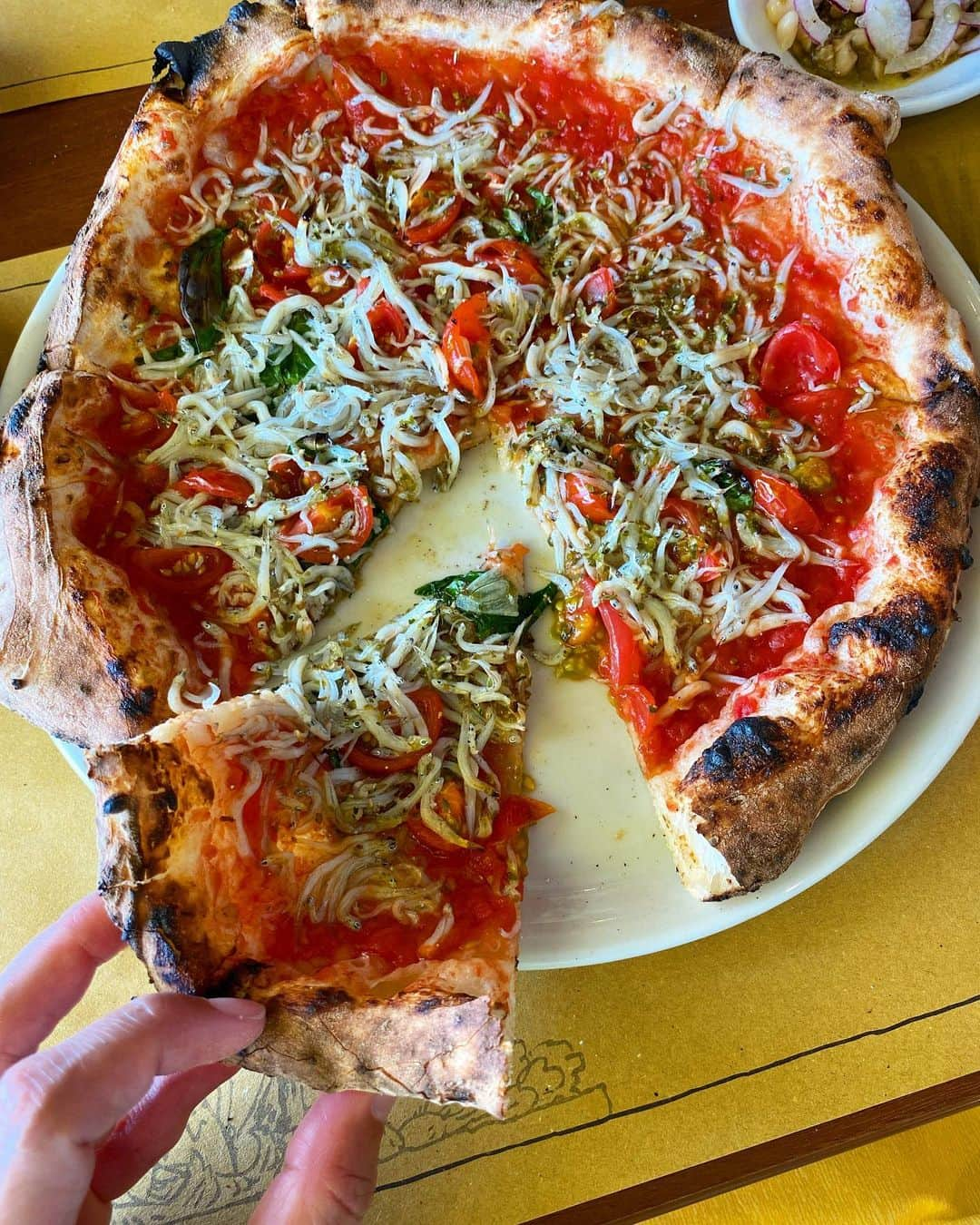 阪本智子さんのインスタグラム写真 - (阪本智子Instagram)「🍕♡  久しぶりに#七里ヶ浜 ランチ💗  前菜もピザもパスタも本当に美味しい😍  碧羽はお弁当を完食した後に、 ピザの耳を爆食いしてました😂✨ 耳まで美味しいよね🎶  海を見ながらのランチはやっぱり最高だー🐠💗  #shichirigahama #shounan #七里ヶ浜 #七里ヶ浜カフェ #トライアングル #トライアングルカフェ #イタリアン #子連れランチ #子連れカフェ #1歳男の子 #22ヶ月 #男の子ママ #阪本智子」6月13日 17時36分 - tomoko_sakamoto423