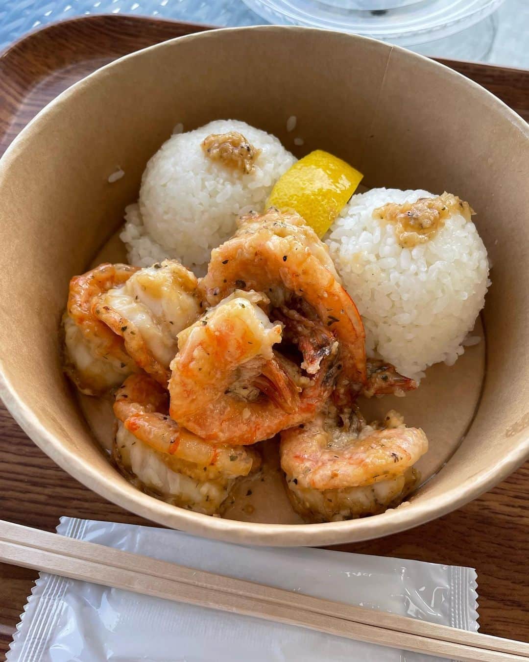 岡部麟さんのインスタグラム写真 - (岡部麟Instagram)「#ガーリックシュリンプ #🍤  美味しすぎて調理用のお塩🧂買っちゃった🍽」6月13日 22時01分 - beristagram_1107