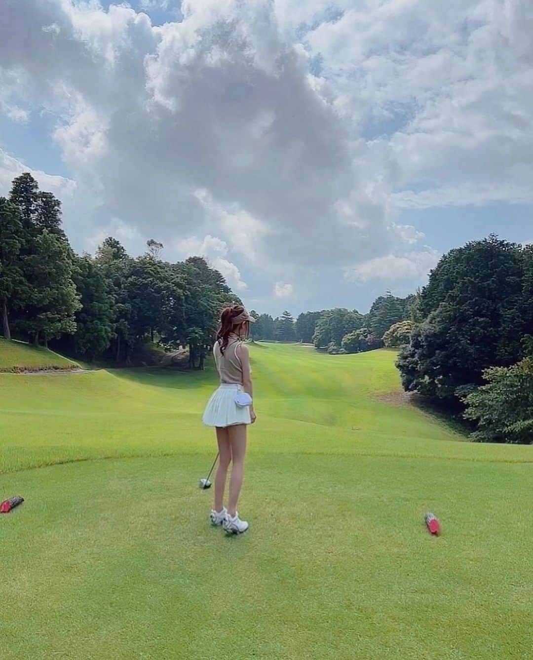 小松崎真理さんのインスタグラム写真 - (小松崎真理Instagram)「golf⛳️ ・ ・ ・ ・ #ゴルフ#ゴルフ女子#ゴルフコーデ#ゴルフウェア#ゴルフ女子コーデ#ゴルフ初心者#golf#golfwear#」6月14日 18時06分 - xs2.mari.s2x