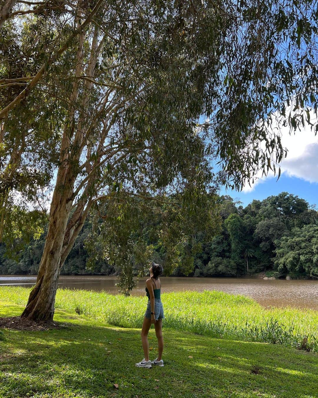 りおなさんのインスタグラム写真 - (りおなInstagram)「. nature😌🍃 . . . . #cairns #cairnsaustralia #cairnscity #cairnslife #cairnsofinstagram #australia #studentlife #slowlife #esplanade #lagoon #palmtrees #ケアンズ #ケアンズ留学 #ケアンズライフ #オーストラリア #オーストラリア留学 #留学 #留学生活 #語学留学 #語学学校 #beach #bikini #chillout #morning #lunch  #kuranda #kurandavillage #germandog #nature」6月15日 19時03分 - rionapzzz