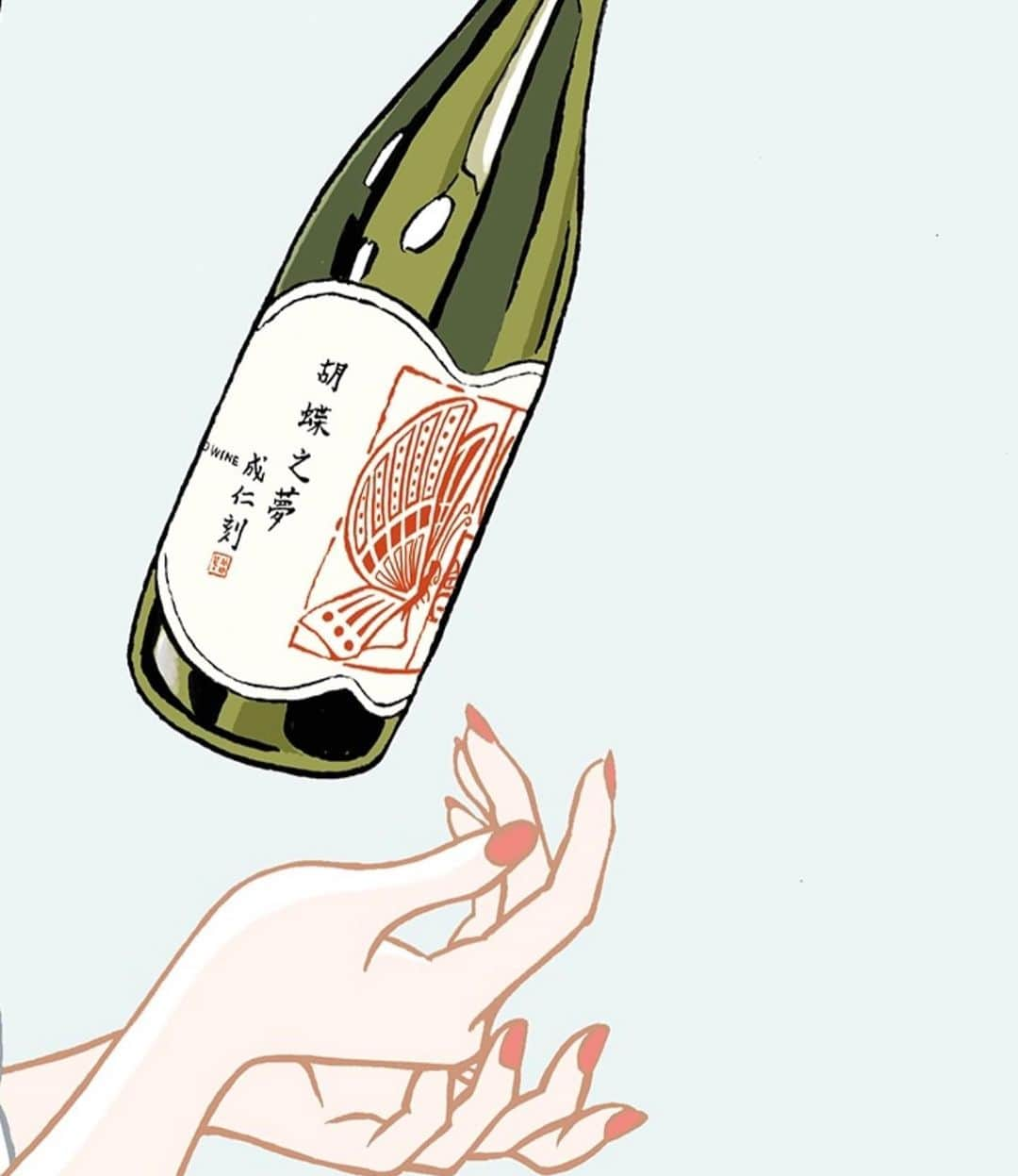 江口寿史さんのインスタグラム写真 - (江口寿史Instagram)「Jun.2022 #illustration #artwork #bandedessinee #comicart #realwineguide」6月16日 18時24分 - eguchiworks