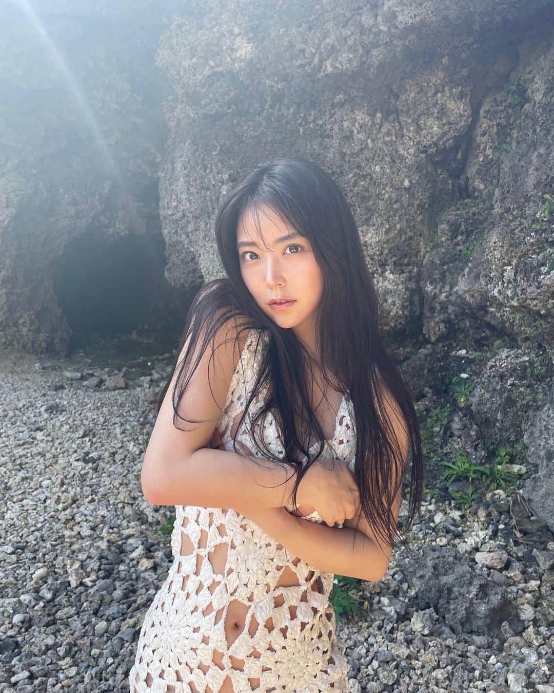 白間美瑠さんのインスタグラム写真 - (白間美瑠Instagram)「撮影場所は、沖縄☀️ #週プレ #オフショット」6月17日 15時46分 - shiro36run