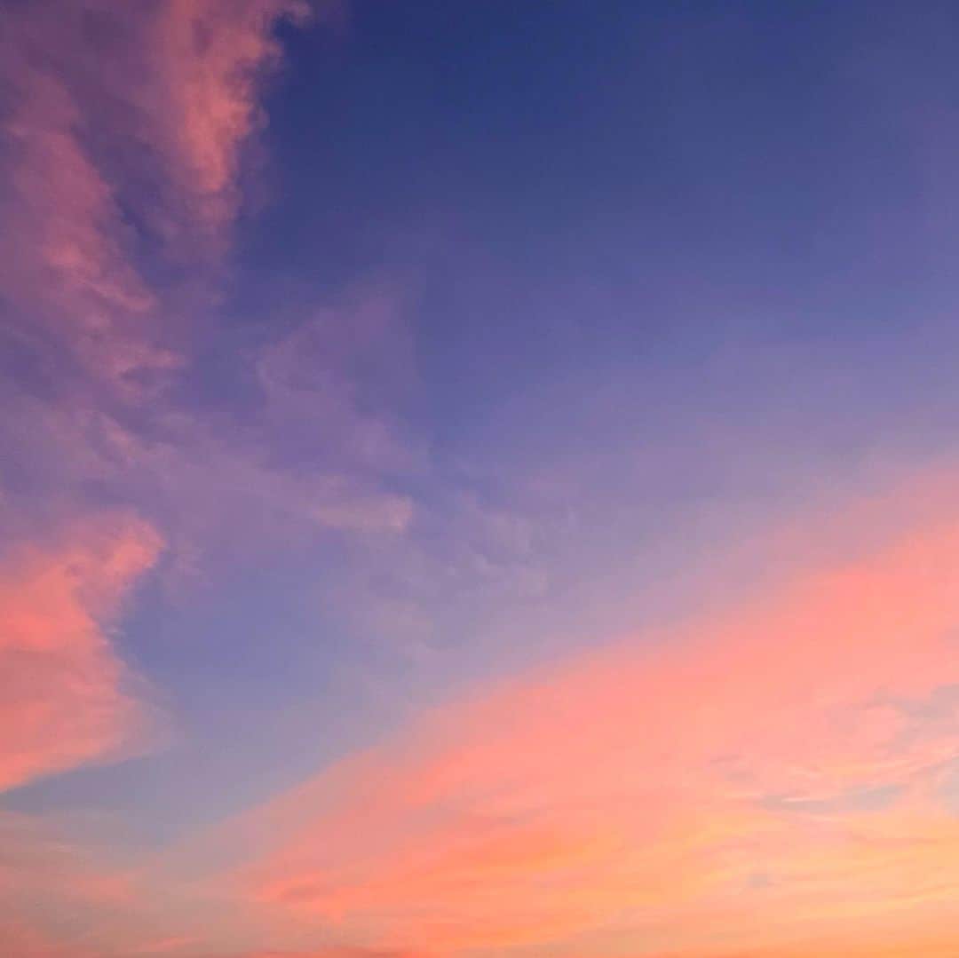 西岡詩穂さんのインスタグラム写真 - (西岡詩穂Instagram)「あ、最近投稿サボってますが、生きてます🙌🫣🌱  分刻みで変わる空に感動した日。  #サボってないよ #写真がないだけ #空に癒される #癒しの時間 #癒しをお届け #sky #sunset #pinksky #tokyosky #東京」6月17日 19時32分 - shih05823