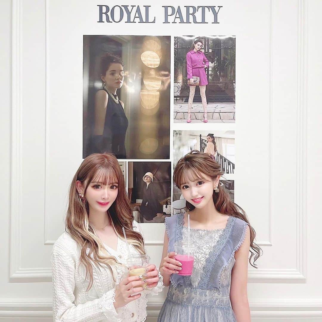 ゆうめろさんのインスタグラム写真 - (ゆうめろInstagram)「@royalparty_official の展示会に行ってきたよ💗 新作の可愛い洋服をGetできた🦋🫶🏻 早く着るの楽しみ〜〜₍ᐢ⸝⸝› ̫ ‹⸝⸝ᐢ₎ 久しぶりになおさんにもお会いできて嬉しかった☺️💓 ・ #royalparty  #ロイヤルパーティー  #展示会」6月17日 21時08分 - yk.o0