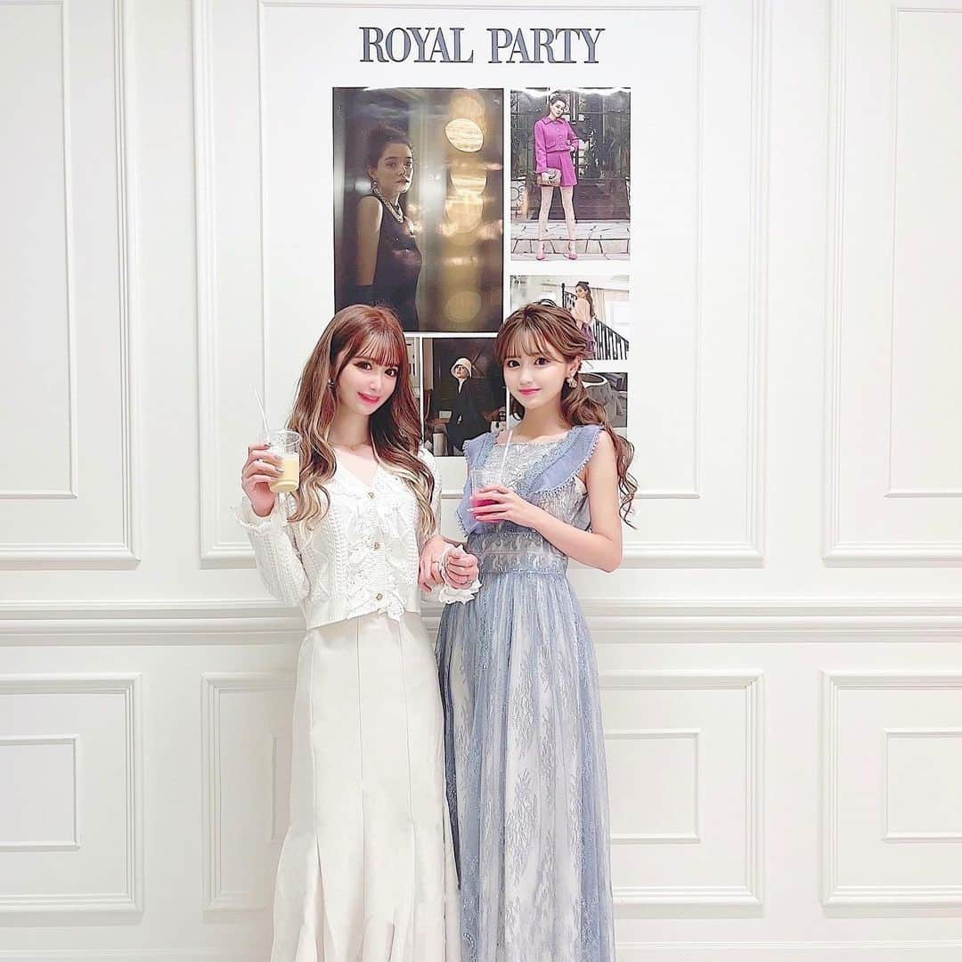 ゆうめろさんのインスタグラム写真 - (ゆうめろInstagram)「@royalparty_official の展示会に行ってきたよ💗 新作の可愛い洋服をGetできた🦋🫶🏻 早く着るの楽しみ〜〜₍ᐢ⸝⸝› ̫ ‹⸝⸝ᐢ₎ 久しぶりになおさんにもお会いできて嬉しかった☺️💓 ・ #royalparty  #ロイヤルパーティー  #展示会」6月17日 21時08分 - yk.o0