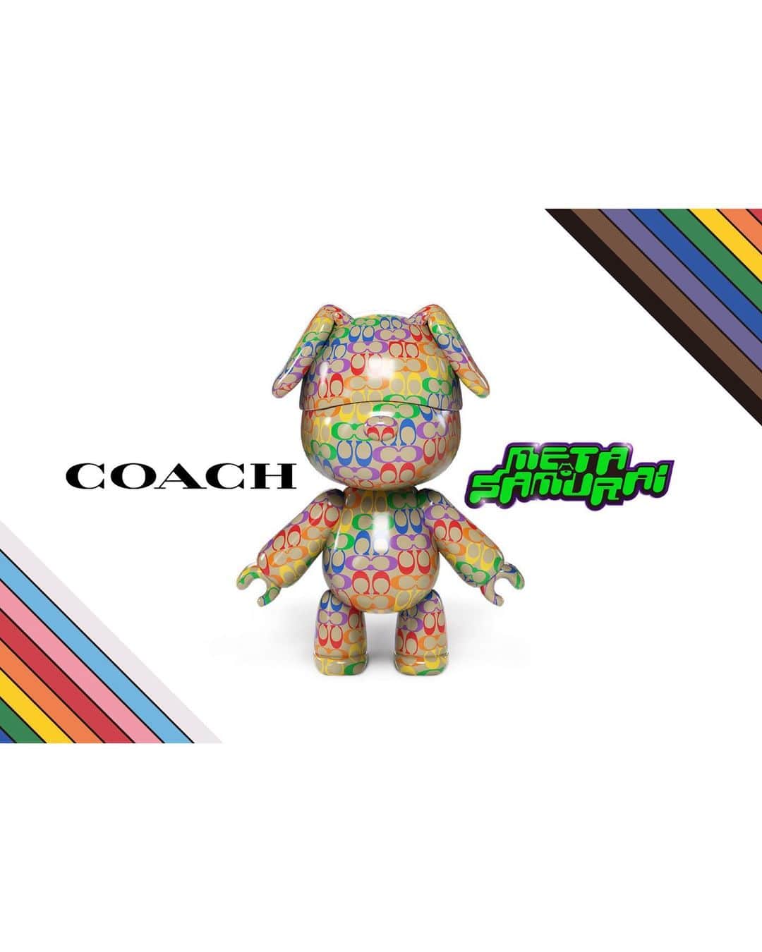 kokiさんのインスタグラム写真 - (kokiInstagram)「Coach Pride Month  自分らしく生きる人々と、共に寄り添うコーチの新作は”C”がカラフルにグラフィックにアレンジされた Pride コレクション♥️ 6/17からCOACH x MetaSamurai Special Edition NFTが登場！ @coach_japan　 @Coach_japan @Coach #CoachNY #Pride #コーチプライド」6月18日 11時46分 - koki