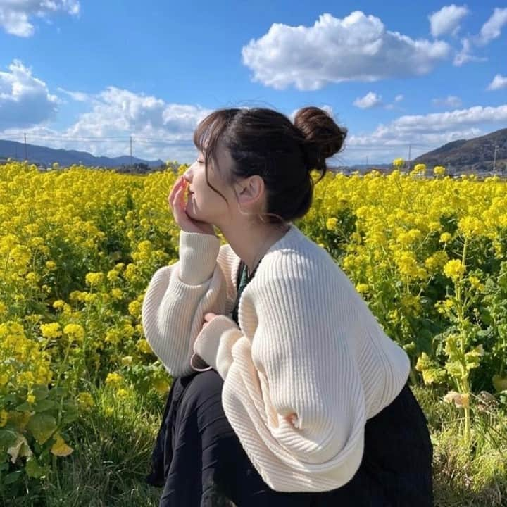 美女naviさんのインスタグラム写真 - (美女naviInstagram)「【美女navi ☻*】菜の花🌼 * * 今回ご紹介させていただく方は❤️ 速瀬 愛 さん ▶️▷ @ai_hayase_official * * # Repost . . 菜の花畑綺麗だった〜！！！🌼 . . 速瀬 愛 さん のアカウントには 他にも素敵な投稿が(*´﹀`) ぜひ覗いてみてくださいね🧡 * * * 美女navi掲載希望の方は⇒ @bijo_navi ❤️と # ビジョナビ タグ付け * 10代限定姉妹アカウント 美少女navi掲載希望の方は⇒ @bishojo_navi 💛と # ビショウジョナビ タグ付け * お願いします✨✨ * * 次回もお楽しみに...😍 * * #お団子ヘア #naturalbeauty #女子力アップ #美肌 #美容 #カメラ女子 #ヘアスタイル #メイク #ヘアアレンジ #ロングヘア #美意識向上 #オトナ女子  #大人可愛いコーデ #ナチュラルメイク #綺麗な景色  #美活 #アイメイク #デニムコーデ #デートコーデ #ロングヘアアレンジ #大人メイク #オトナ可愛い #デートコーディネート #ゆるふわ女子 #振り向き美人」6月18日 15時00分 - bijo_navi