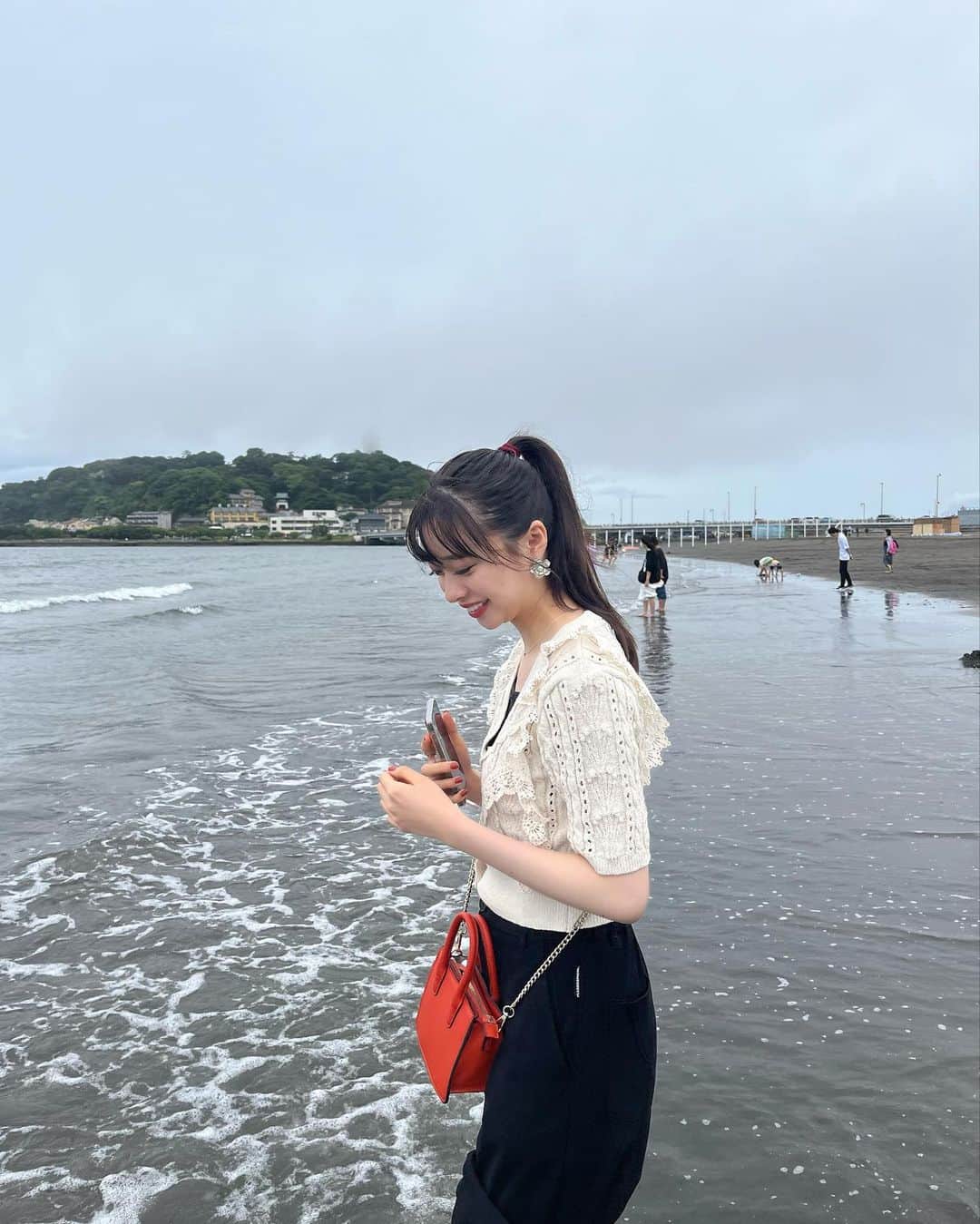 田鍋梨々花さんのインスタグラム写真 - (田鍋梨々花Instagram)「・ いつかの海🥬」6月18日 20時10分 - ririka_tanabe_official