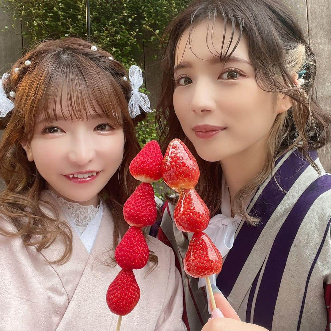 もえのあずきさんのインスタグラム写真 - (もえのあずきInstagram)「鎌倉デート❤️ #鎌倉デート #鎌倉グルメ #鎌倉観光 #大食い#爆食姉妹#大食い女子 #ビール女子 #着物デート #着物コーディネート」6月18日 23時38分 - moeazukitty