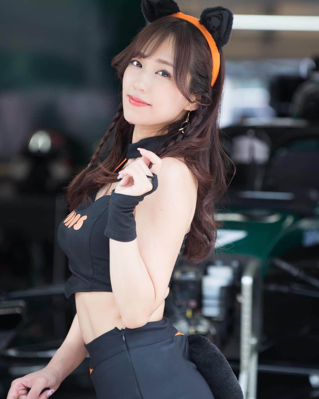 霧島聖子さんのインスタグラム写真 - (霧島聖子Instagram)「おっはにゃん🐈‍⬛🧡 SUPER FORMULA Rd.5 決勝日！ 暑くなりそー！！ よろしくお願いします😆 本日は朝からSUPER FORMULA LIGHTS  Rd.11のスタート進行があるよ！  #スワイプしてね #SF #SFormula #SUPERFORMULA #tomsracing #kuovantelinteamtoms #36号車 #37号車  #toms #sugo #スワイプしてね #レースクイーン #スポーツランドSUGO #racequeen #SUPERFORMULALIGHTS」6月19日 7時38分 - seiko_kirishima