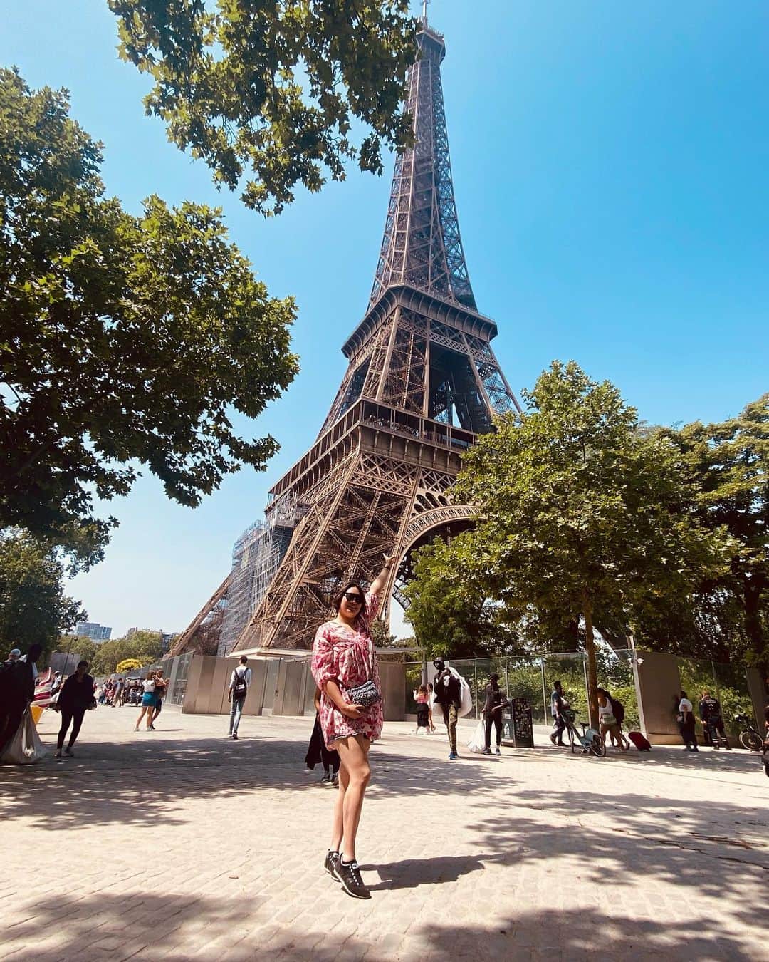 北口榛花さんのインスタグラム写真 - (北口榛花Instagram)「Merci Paris 😋😊」6月20日 0時53分 - giantbaby_paru