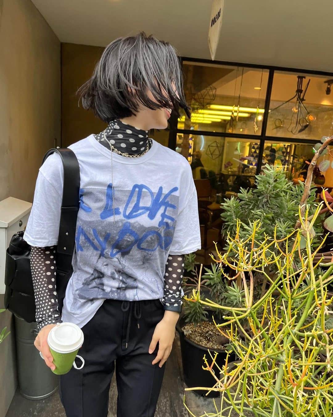 坂東希さんのインスタグラム写真 - (坂東希Instagram)「ぐへへへへ。 実はね、髪切った🫠 さっぱりですわん」6月20日 22時35分 - nozomibando_official