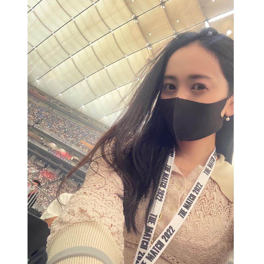 脊山麻理子さんのインスタグラム写真 - (脊山麻理子Instagram)「THE MATCH 東京ドームに行ってきました！こんなにも夢がつまった大会を生観戦できたことを幸せに思います！寝ると夢の中はまだ大会が続いています♡しばらく余韻に浸りたいと思います  #THEMATCH2022 #東京ドーム」6月21日 18時08分 - mariko_seyama_milkpon