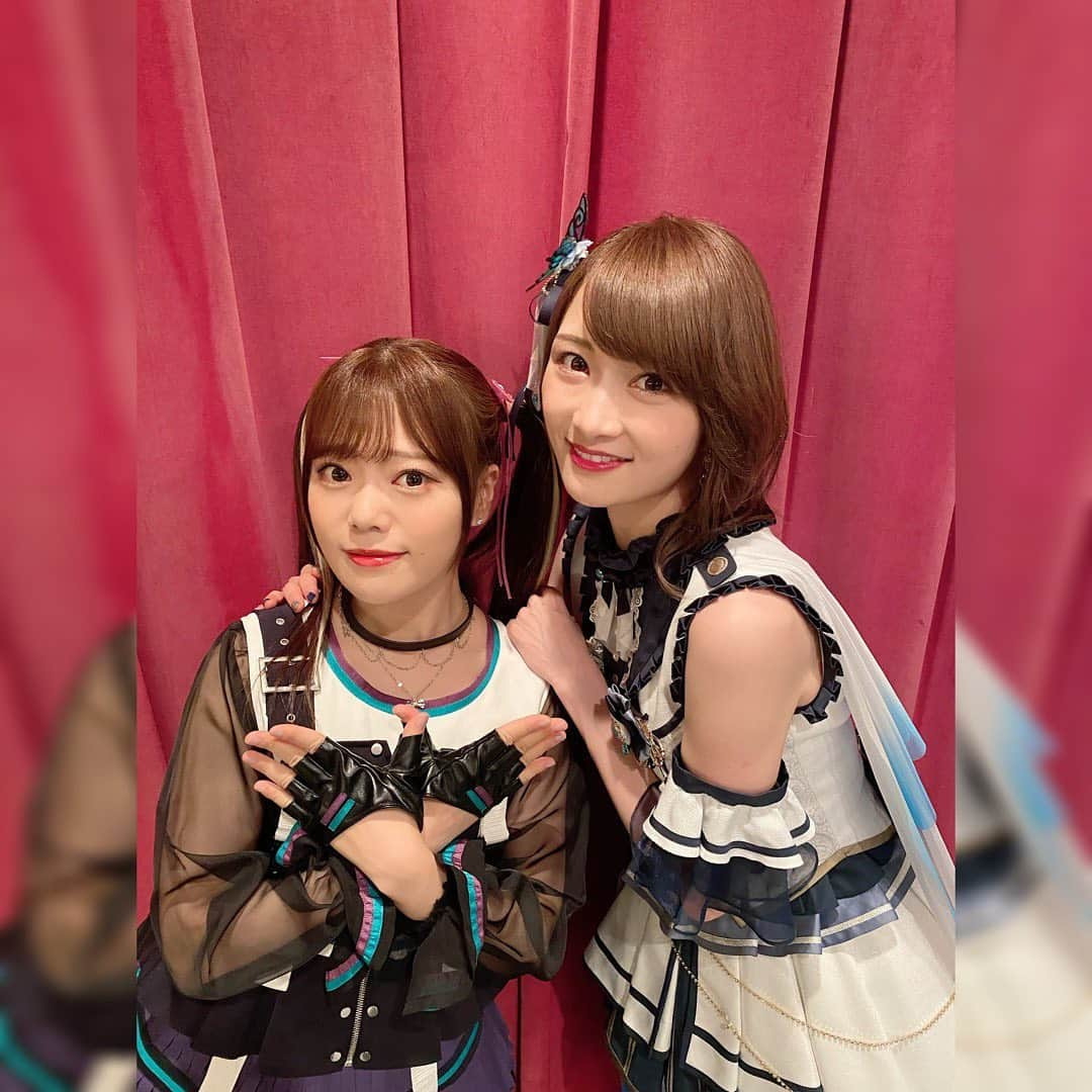 AYASAさんのインスタグラム写真 - (AYASAInstagram)「🦋🎧 みそろじーのおもひで🥰 バタバタすぎて全員とはお写真撮れなかった🥺 ・ ・ #ミソロジー2 #mythology2  #raiseasuilen #morfonica  #RAS #モニカ #バンドリ  #富士急ハイランドコニファーフォレスト」6月21日 18時30分 - ayasa_doya