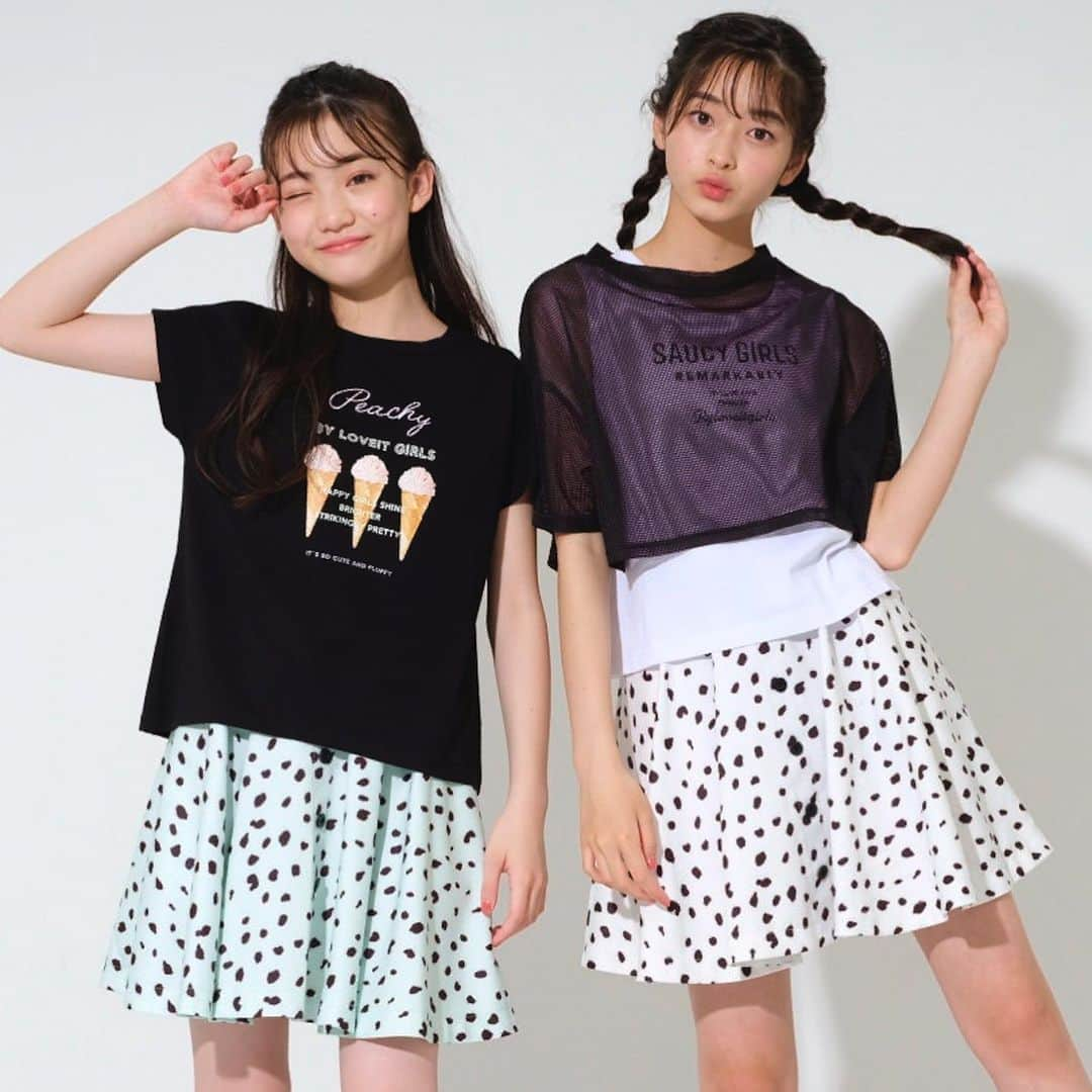 byLOVEiTさんのインスタグラム写真 - (byLOVEiTInstagram)「bx LOVEiT SUMMER♡  ダルメシアンプリントのスカパンは 意外と何にでもあわせられるから オススメだよ♡  スカパン 7822126  ￥4,730 (税込)  @byloveit_official  オンラインショップをチェック！  #byloveit #バイラビット  #小学生女子 #小学生コーデ  #キッズコーデ女の子 #こどもふく #js6 #js5 #js4 #js3 #js2 #js1 #ニコプチ #ニコプチキッズ @narumiyaonline_official」6月21日 19時05分 - byloveit_official