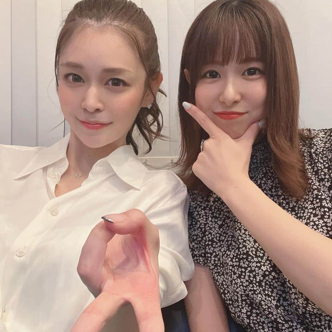 橘メアリーさんのインスタグラム写真 - (橘メアリーInstagram)「にのひとご飯行った🥰 ・ ・ お互い7月にワンマンライブが あるから、カラオケで連絡して tiktokとってたくさんお話もして 楽しかった🥹✨🥰 ・ ・ いつも元気をくれて ありがとう😘🔥 またあちょぼね❤️」6月21日 20時28分 - tachibanamary